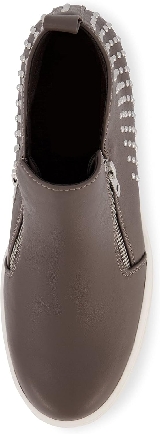 CUSHIONAIRE Women's Hollywood studded Hidden Wedge sneaker +Memory Foam - Image 5