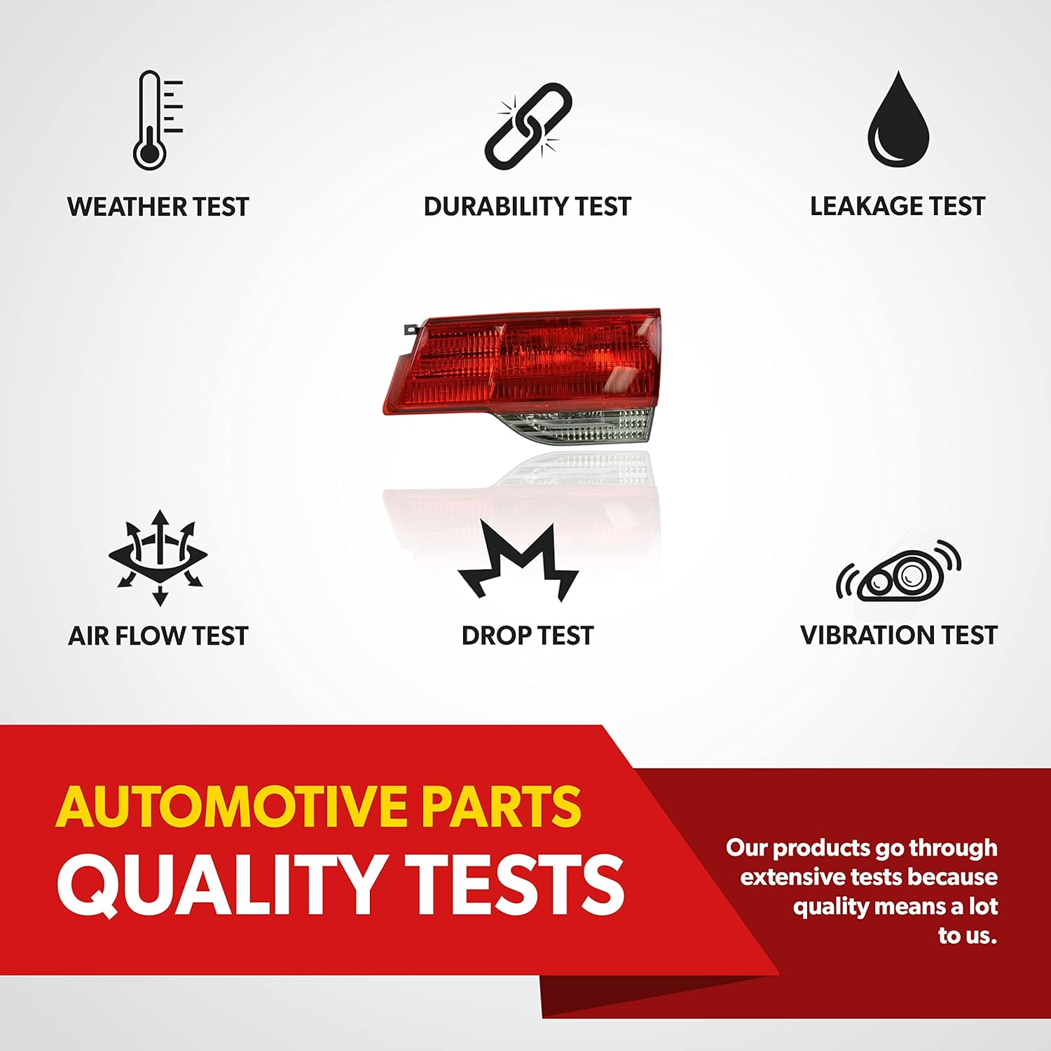 Tail Light Assembly For 2008 2009 2010 Honda Odyssey - Fits Passenger Side of Honda Odyssey Tail Lights - Includes Bulb, Lens, Housing - Tail Light For Odyssey DX LX EX EX-L Touring