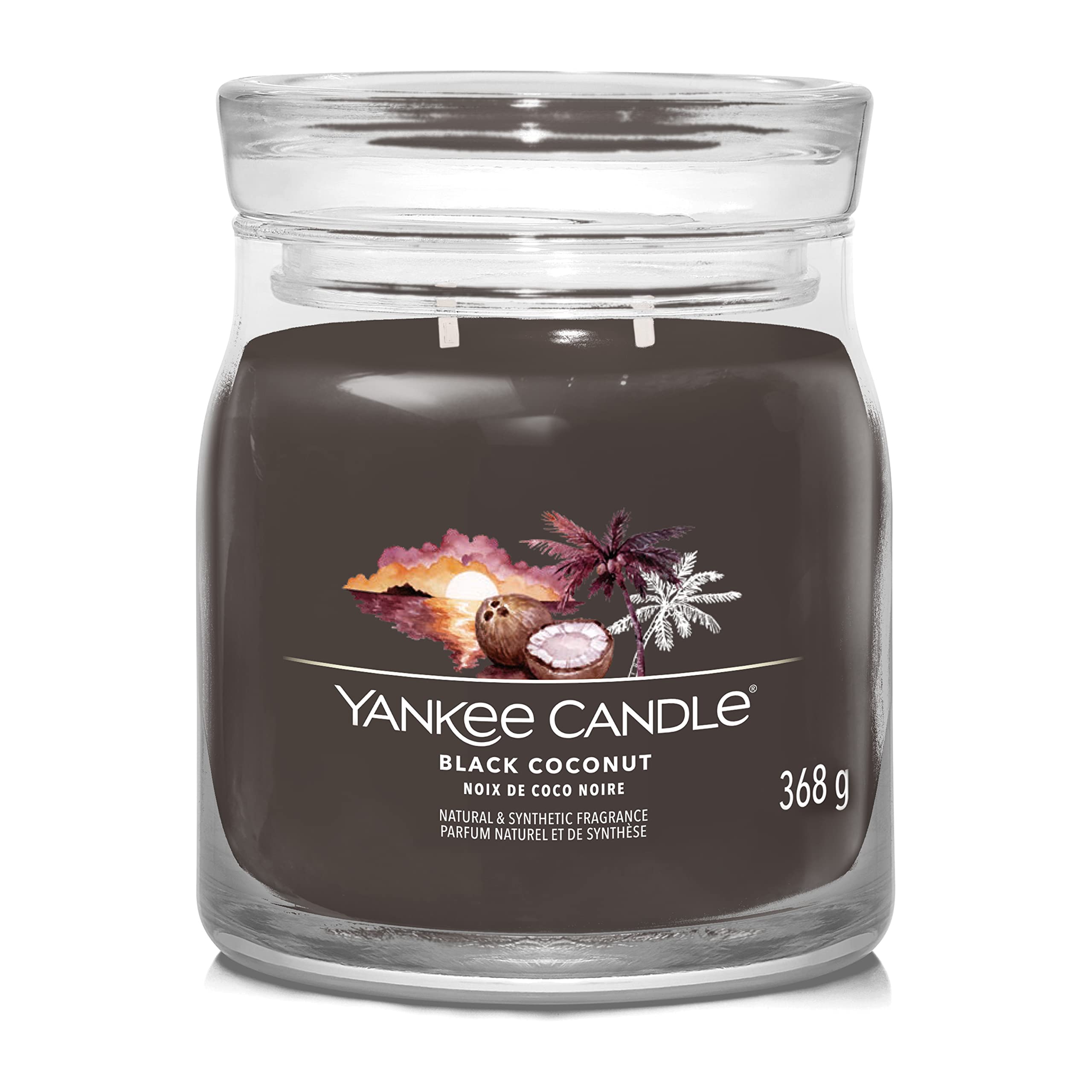 Yankee Candle Black Coconut Scented Candle I. 368 G