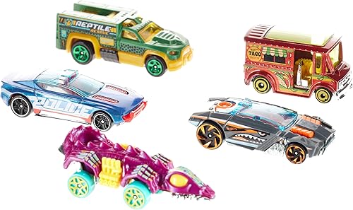 Miniatura 3 de Hot Wheels Coches de juguete, paquete de 15 vehículos a escala 164 con 3 temas HW City, X-Raycers (exclusivo de Tienda)
