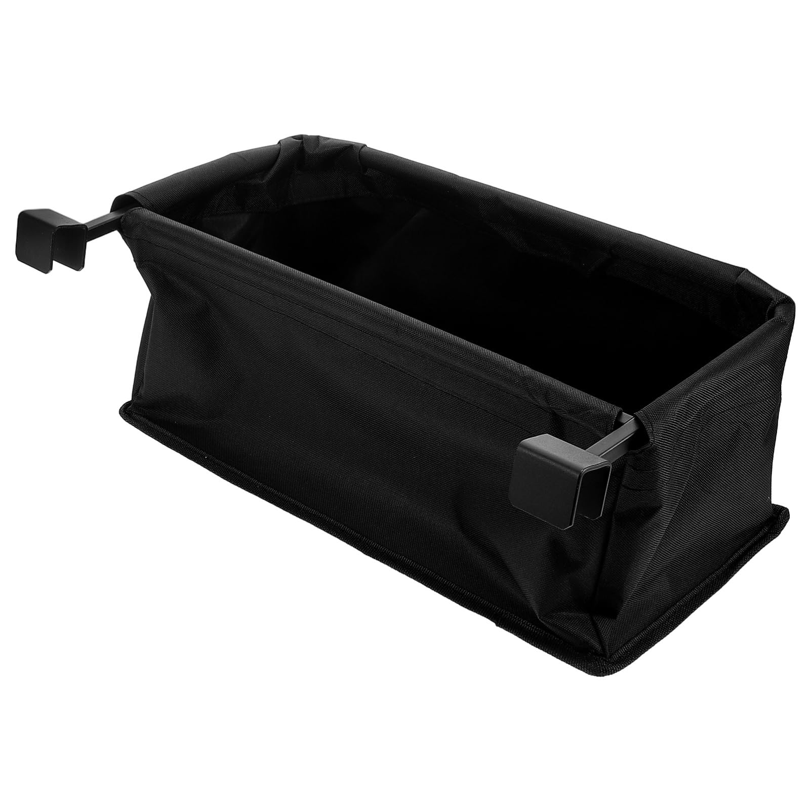 VALICLUD Borsa Posteriore per Wagon da Campeggio, Organizer Nero in Ferro e Tessuto Oxford, Staccabile e Lavabile per Outdoor e Viaggi Lunghi