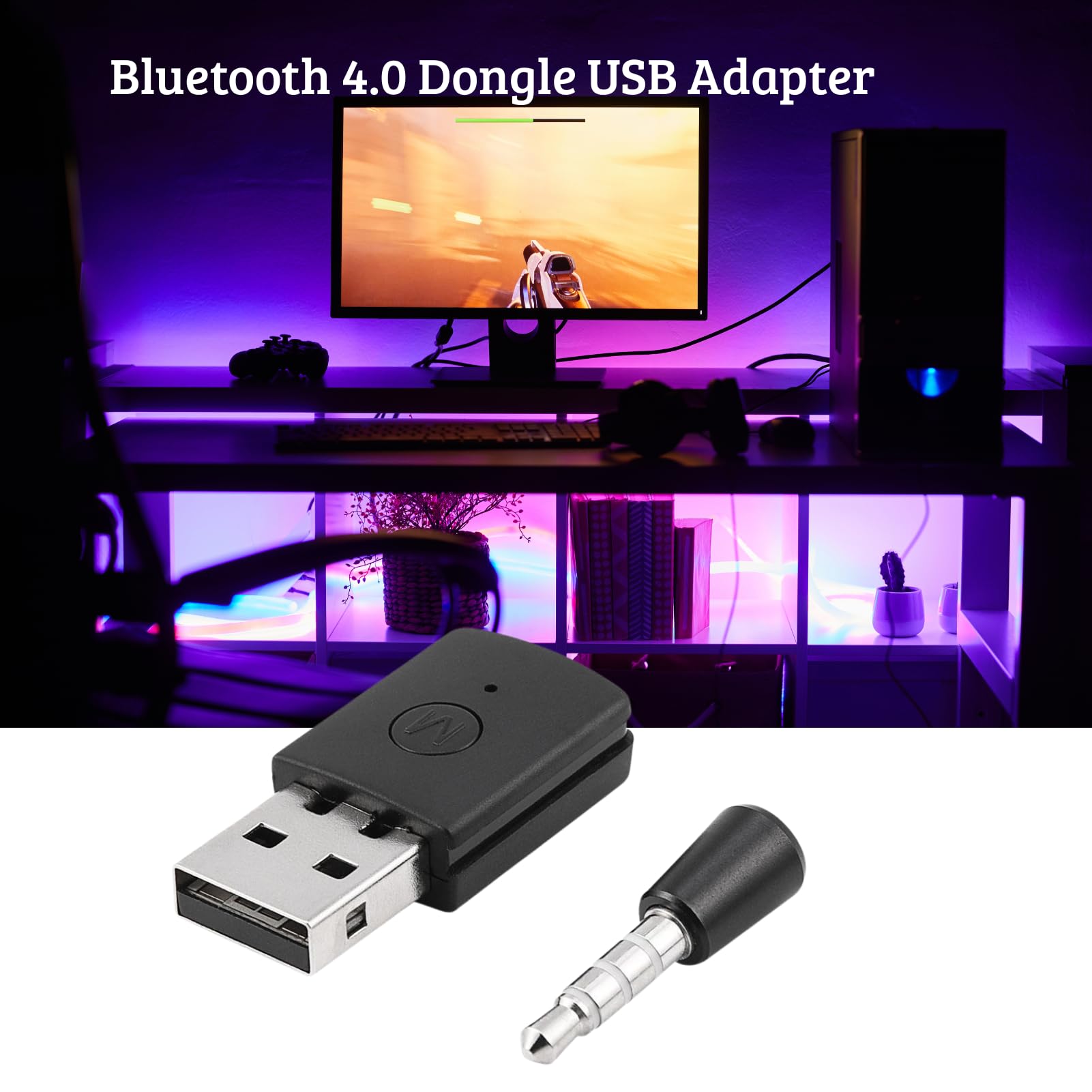 Adapter USB Bluetooth Mini 5.1 Bluetooth Dongle odbiornik i nadajnik adapter USB do PC PS 4