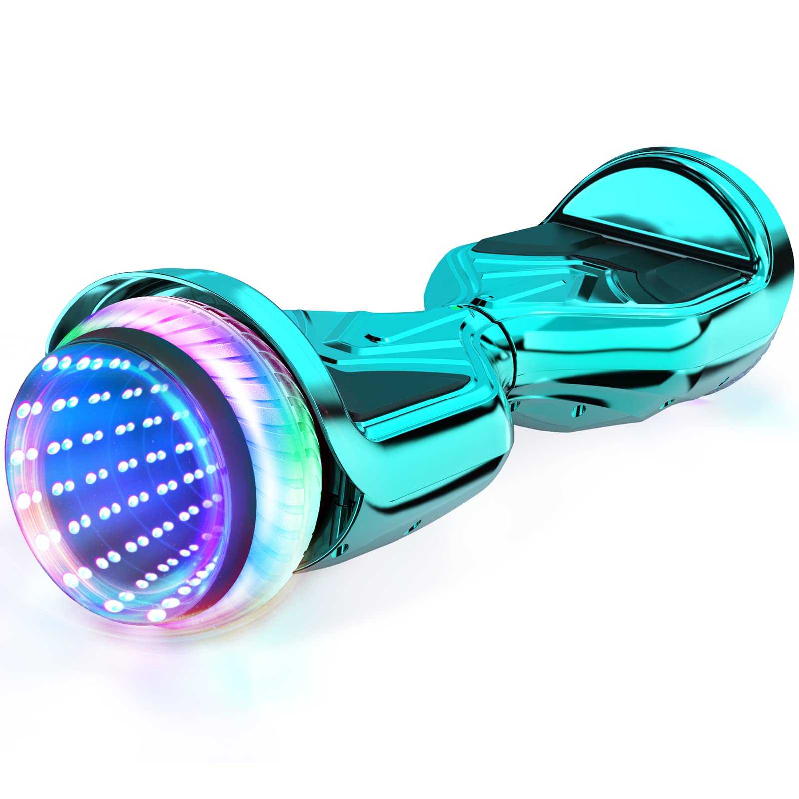 Buy jolege 6.5" Hoverboard for Kids, Infinity Wheel, Transparent