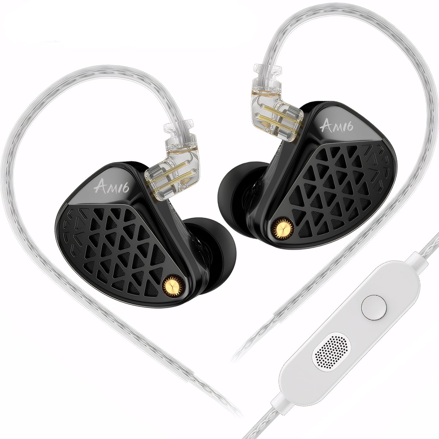 Amazon.com: KZ AM16 Professional HiFi Earphones – 8-Unit Balanced