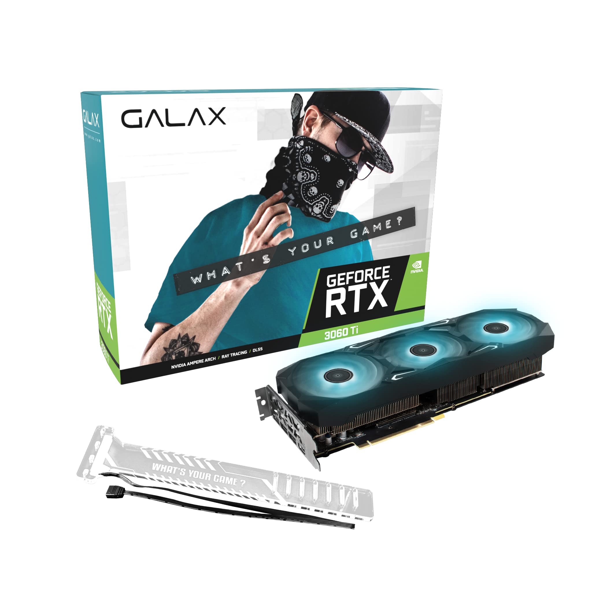 GPU NV RTX3060TI PLUS 8GB SG GDDR6X 256BITS GALAX 36ISM6MD1GSP