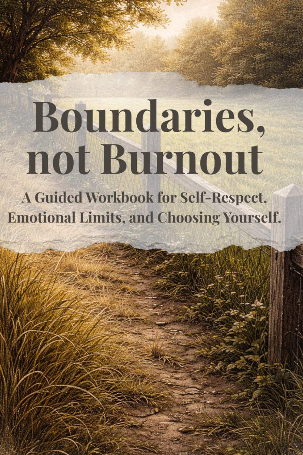 Boundaries: A workbook for saying no, reclaiming your time, and choosing yourself. (The Choose Yourself Series)
