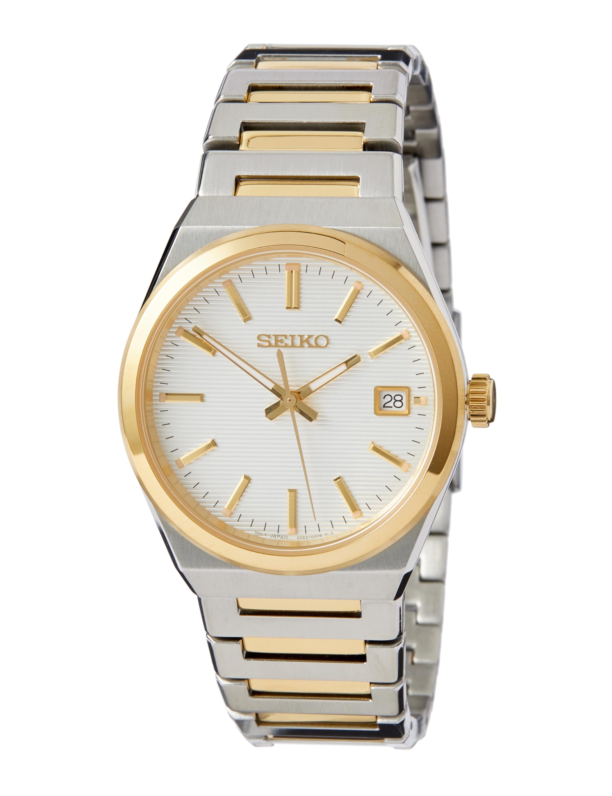 SEIKO Stainless Steel Dress Chronograph Men Watch Sur558P1, White Dial, Bandcolor-Silver (B0C78C9KKP) Amazon Price History, Amazon Price Tracker