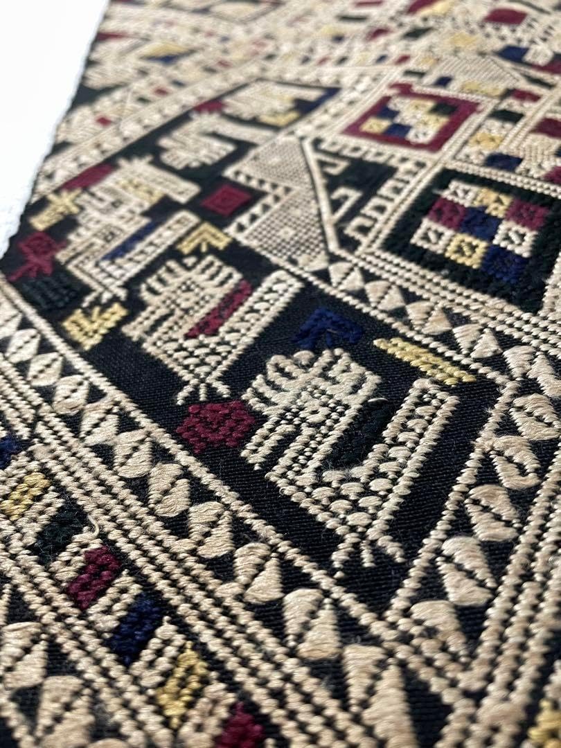 ラオス民族伝統織物 浮き織りパービアン 12-1 ラオス各民族の伝統的な