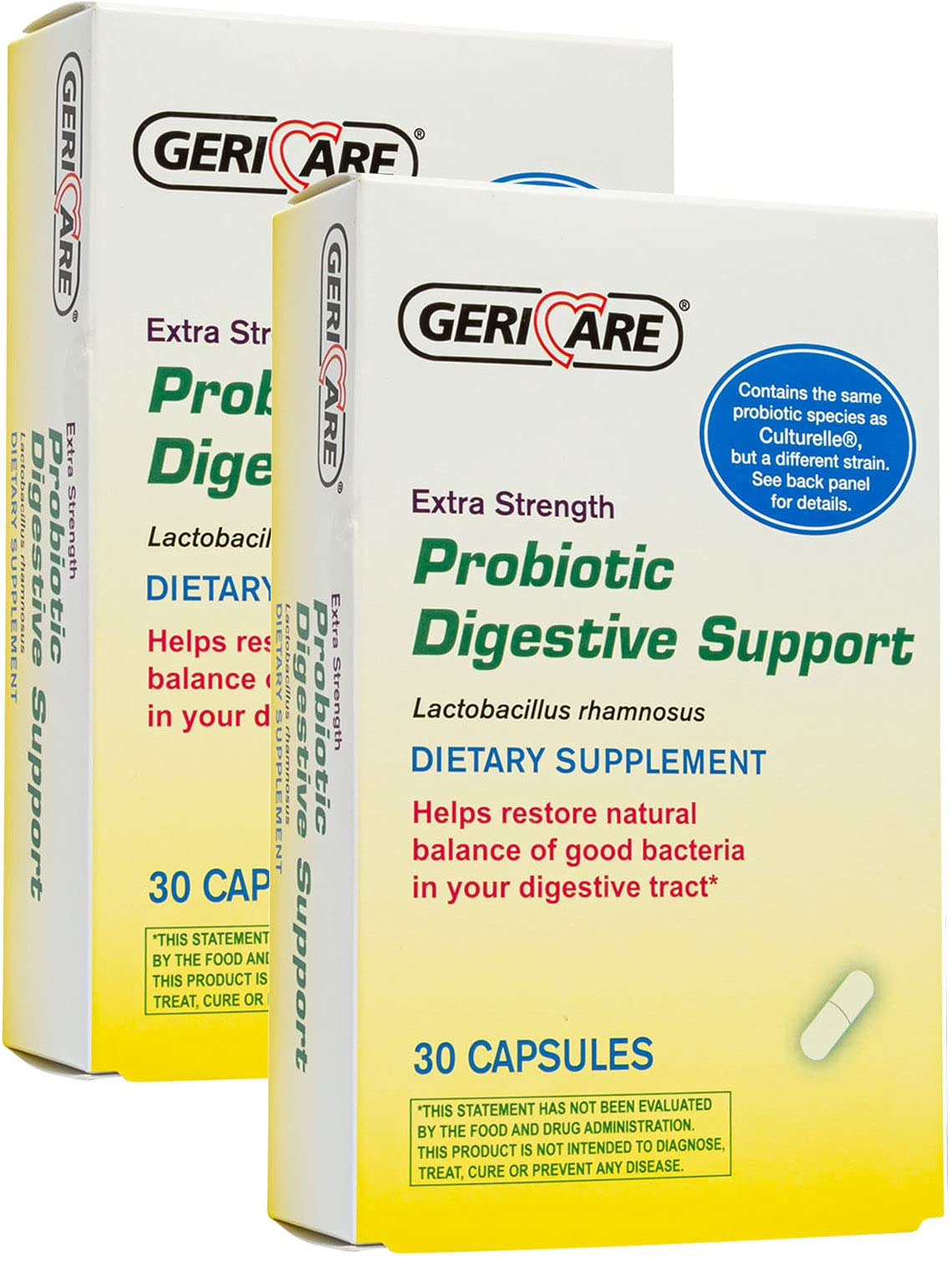 Amazon.com: GeriCare Probiotic Digestive Support | Extra Strength