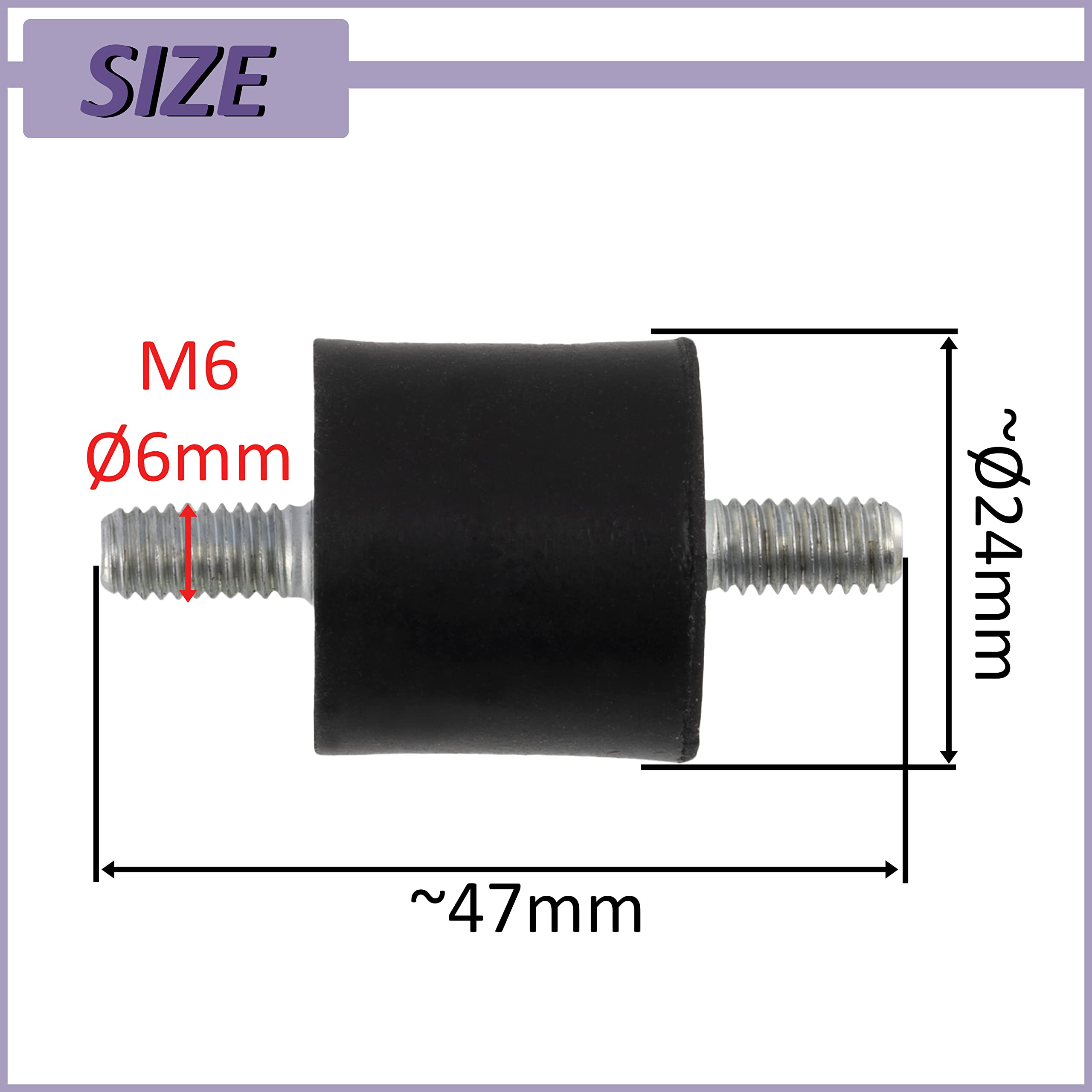 AERZETIX - C66487 - Halter, Luftfiltergehäuse - gewinde: M6  