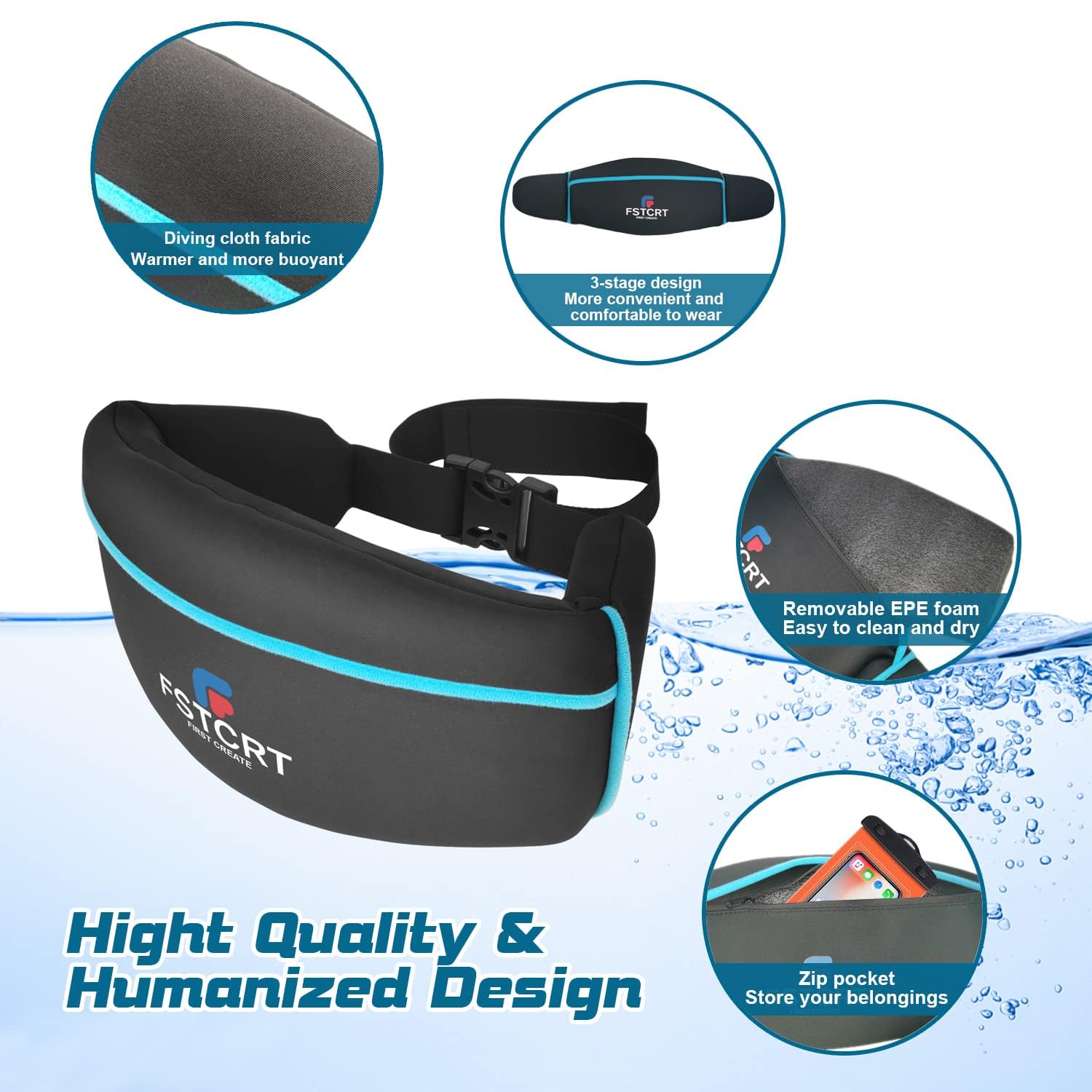 Aqua Jogging Gürtel Schwimmhilfe Schwimmtrainer Fitness