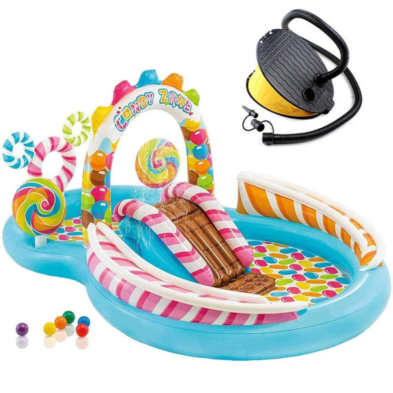 Piscina Infantil Hinchable Juguetes Fiesta Flotantes en Playa Centro Natación Salón Familiar Piscina Piscina Hinchable para Niños 2 a 6 Años