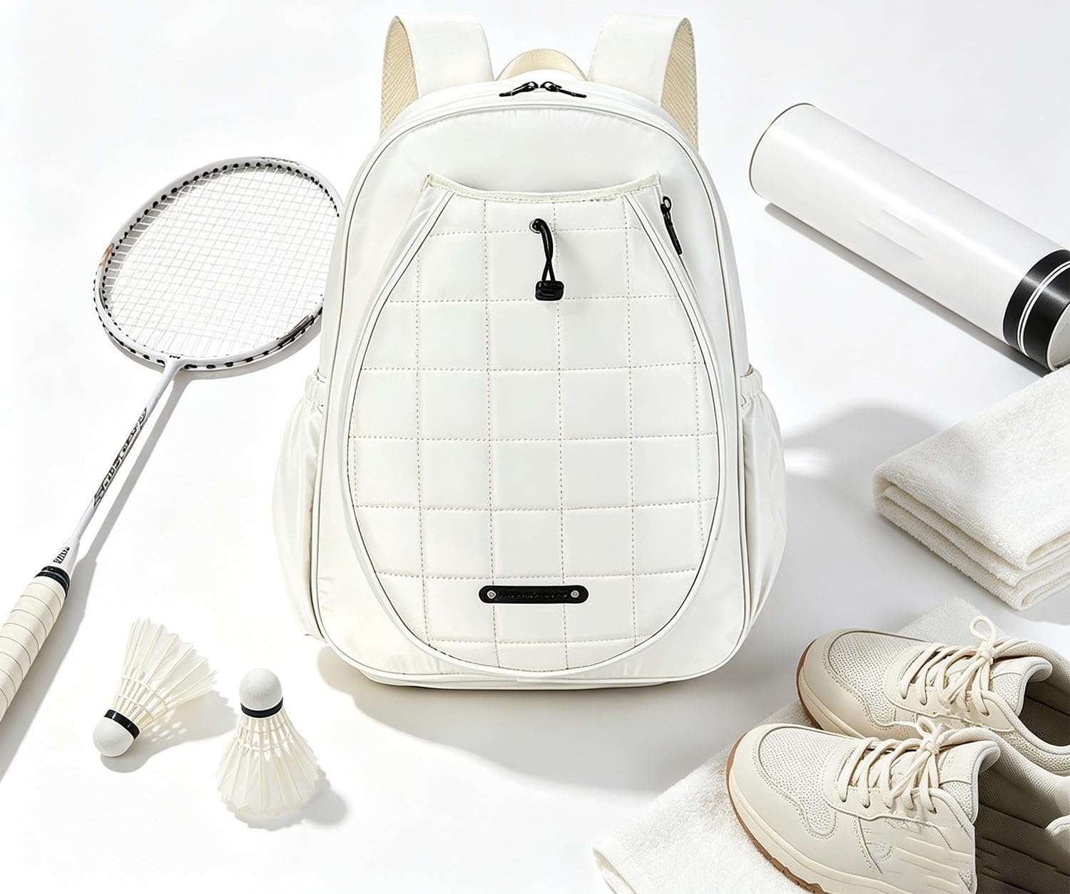 Bolsa De Tenis Grande, Bolsa Deportiva De Tipo Con Compartimento Para Zapatos,Ligera Para Palas De Pádel Y Viajes De Fin De Semana A Canchas Para Bádminton,Fitness,Entrenamiento,Fin De Semana A