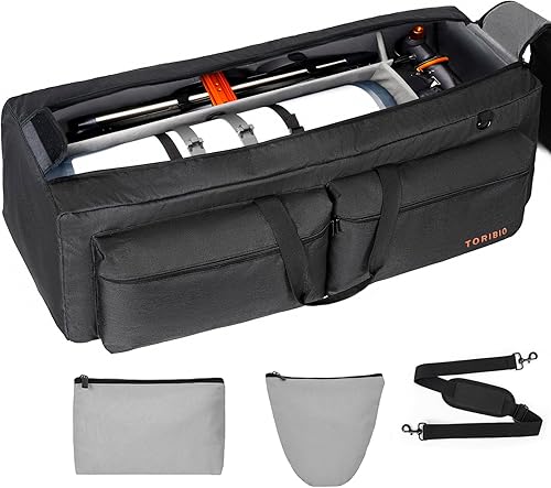 TORIBIO Bolsa para telescopio, bolsa de almacenamiento acolchada y funda de transporte para telescopio astronómico, bolsa de viaje para telescopio