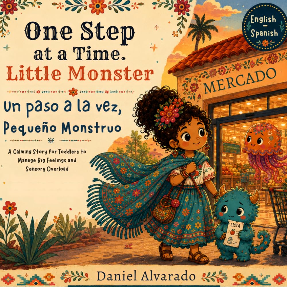 One Step at a Time, Little Monster: A Calming Story for Toddlers to Manage Big Feelings and Sensory Overload (Nori & Jelly Little Brave Steps)