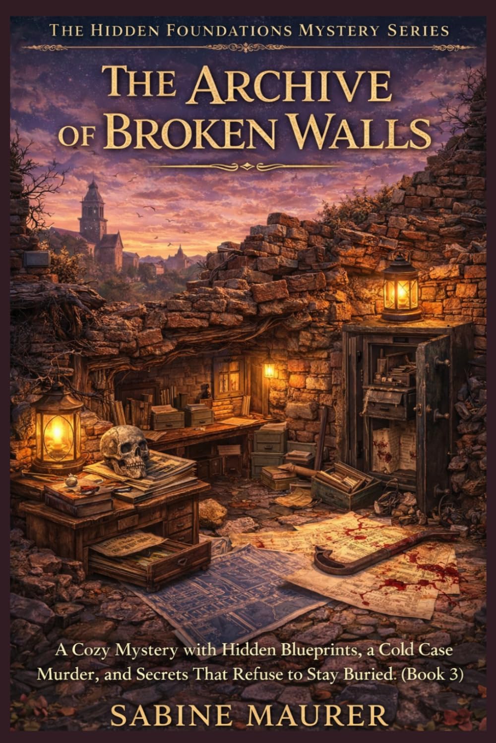 The Archive of Broken Walls: A Cozy Mystery with Hidden Blueprints, a Cold Case Murder, and Secrets That Refuse to Stay Buried (Book 3) (The Hidden Foundations Mystery Series)
