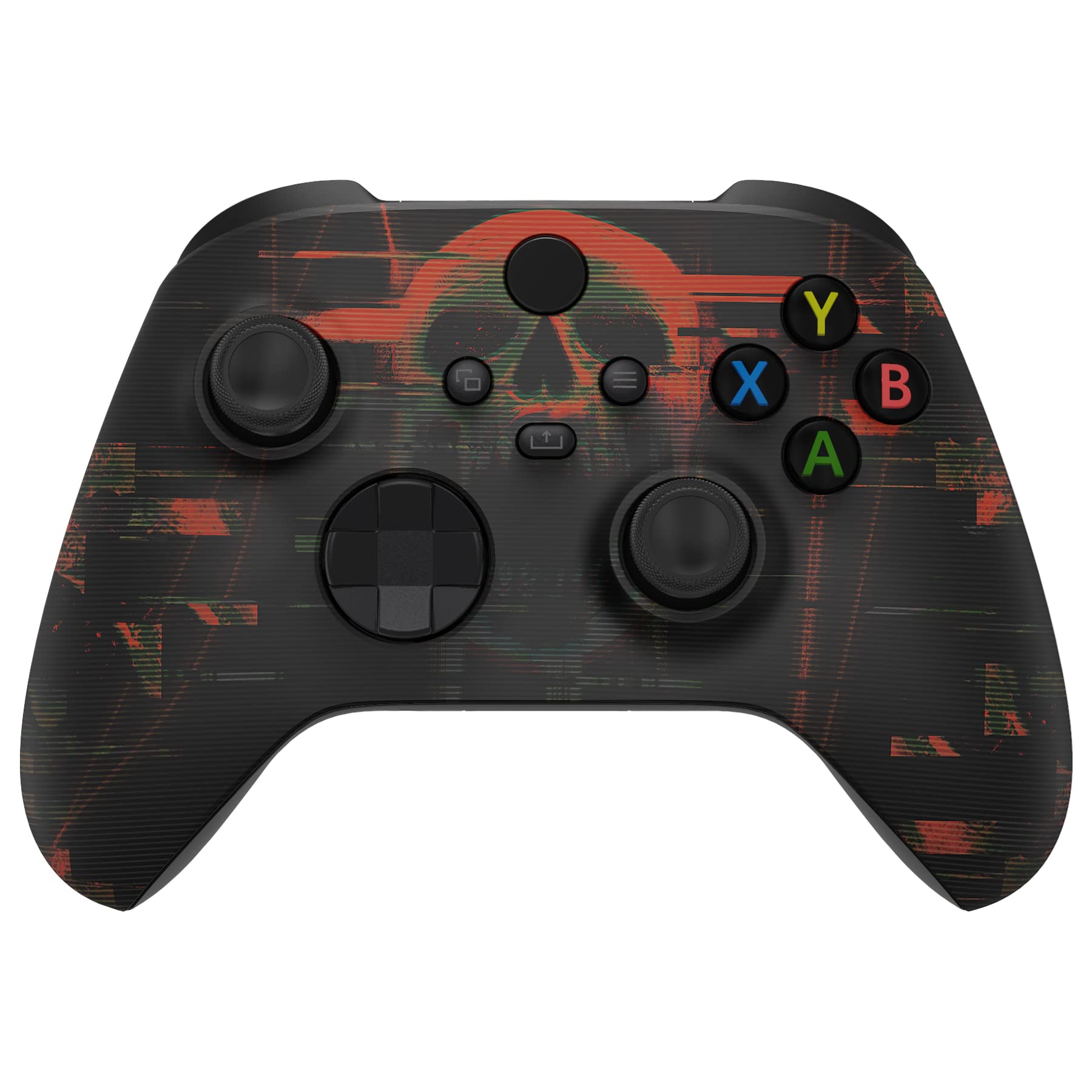 eXtremeRate Custom Shell for Xbox Series X & S Controller - Revitalize Your Controller - Clown HAHAHA Replacement Cover Front Housing Cover for Xbox Core Controller Wireless [Control NOT Included] — view 17