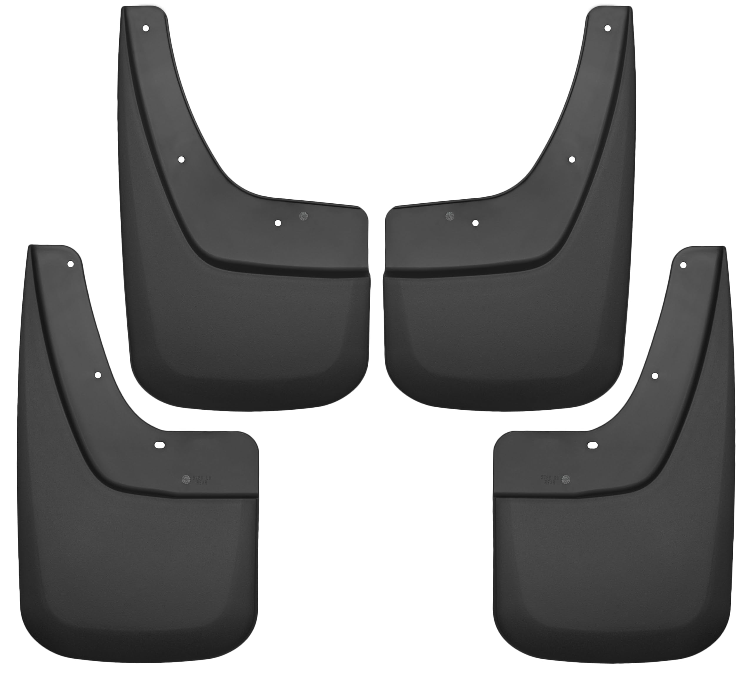 Husky Liners Schutzbleche schwarz 4er-Set