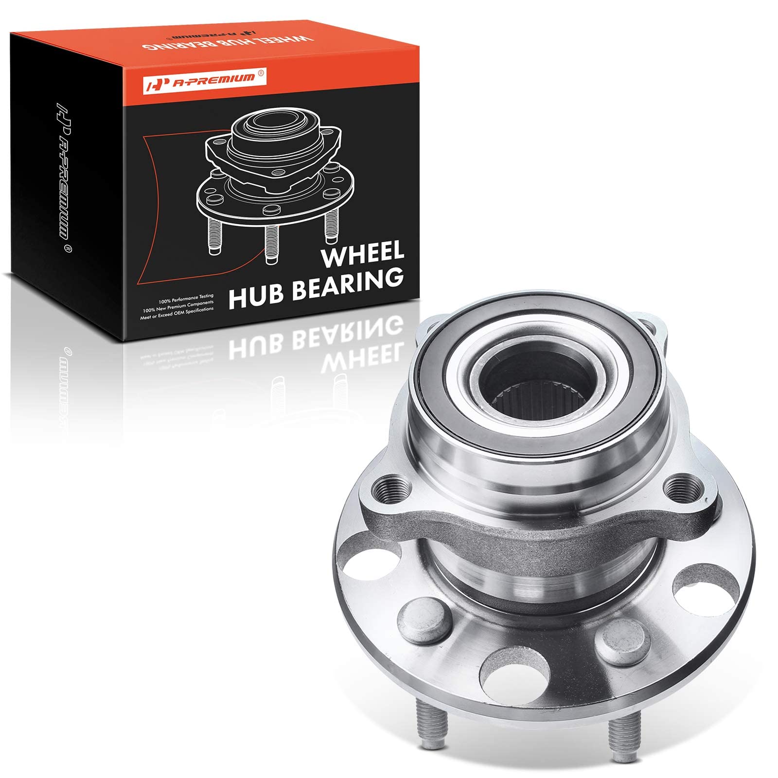 Photo 1 of A-Premium Rear Wheel Bearing and Hub Assembly with 5-Lug Compatible with Lexus is F 2008-2014, IS250/IS350 2006-2015, GS F 2016-2019, GS300 2006, GS350, GS430, GS450h, GS460, RC F