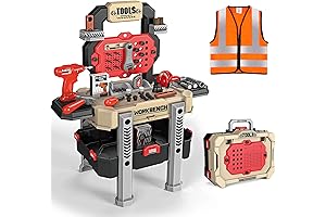 Deejoy Kids Tool Bench for Dreamy Pretend Play Experience