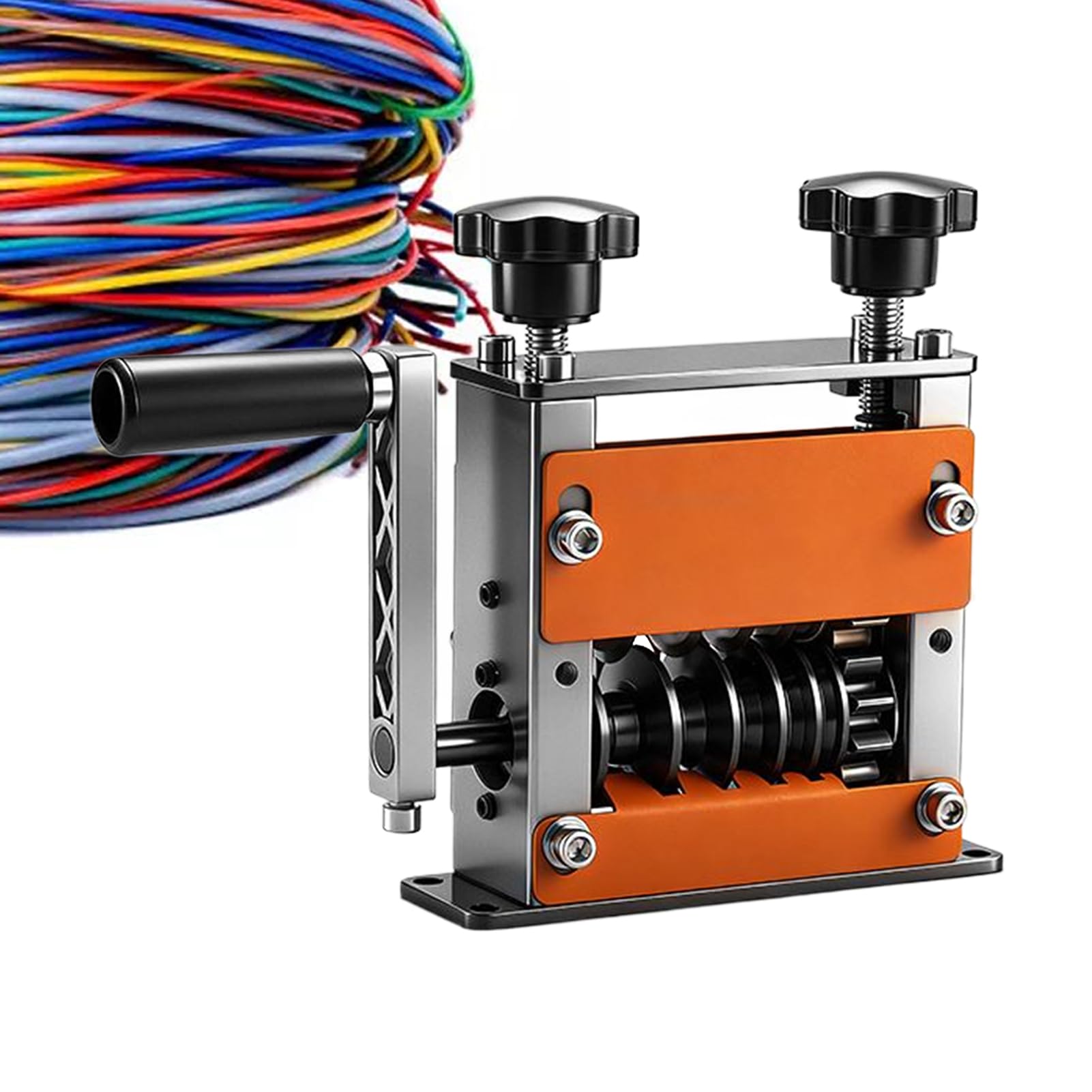 Máquina Pelacables Pelacables Automático Ajustable De 6 Agujeros Para Cable | Máquina De Pelar Alambre De Cobre Para Profesionales, Principiantes, Trabajadores Y