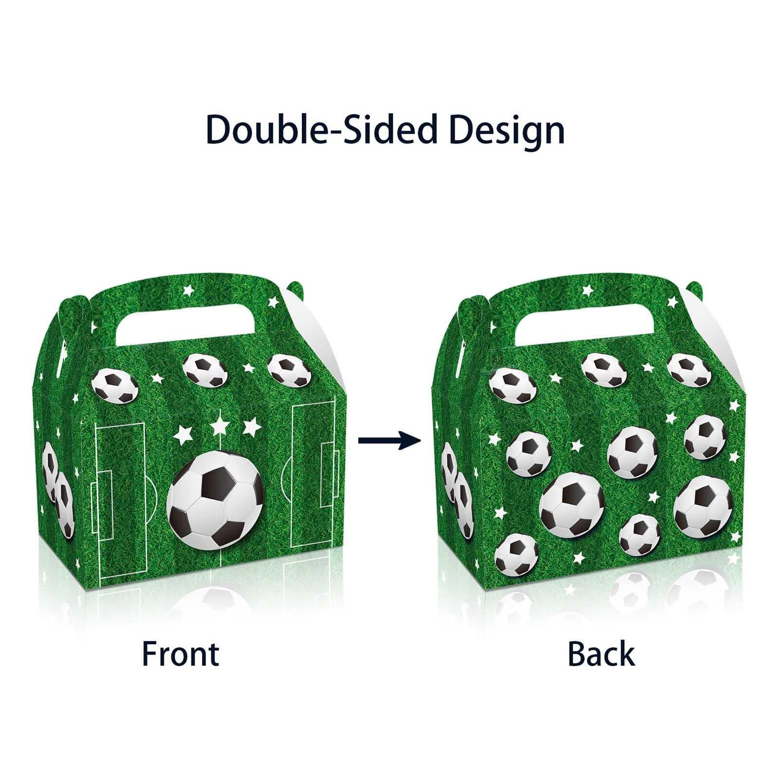 Amazon | サッカーパーティのおやつボックス フットボールギフト