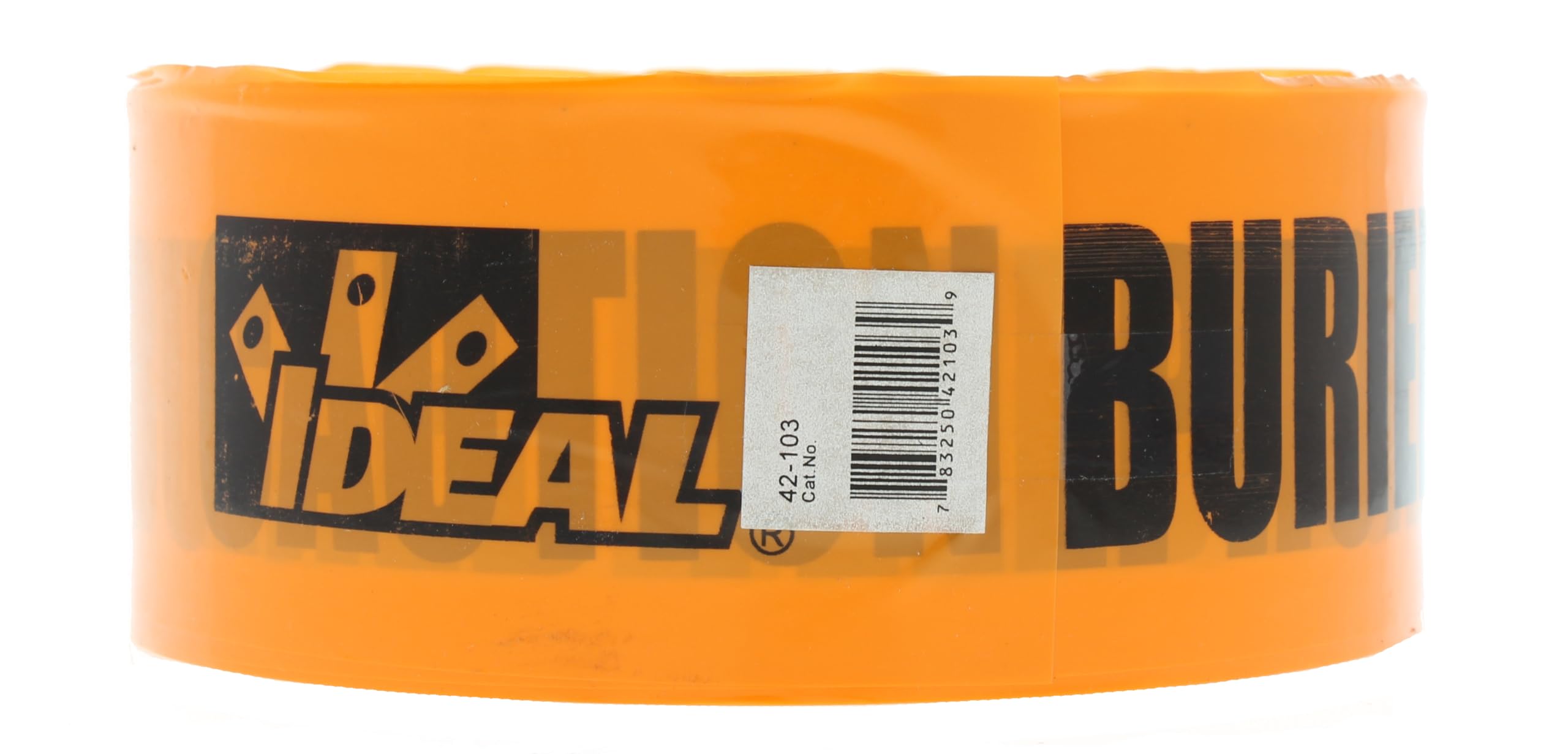 Non-Detectable Underground Tape Caution Buried Telephone Line Orange 3 in. x 1000 ft.