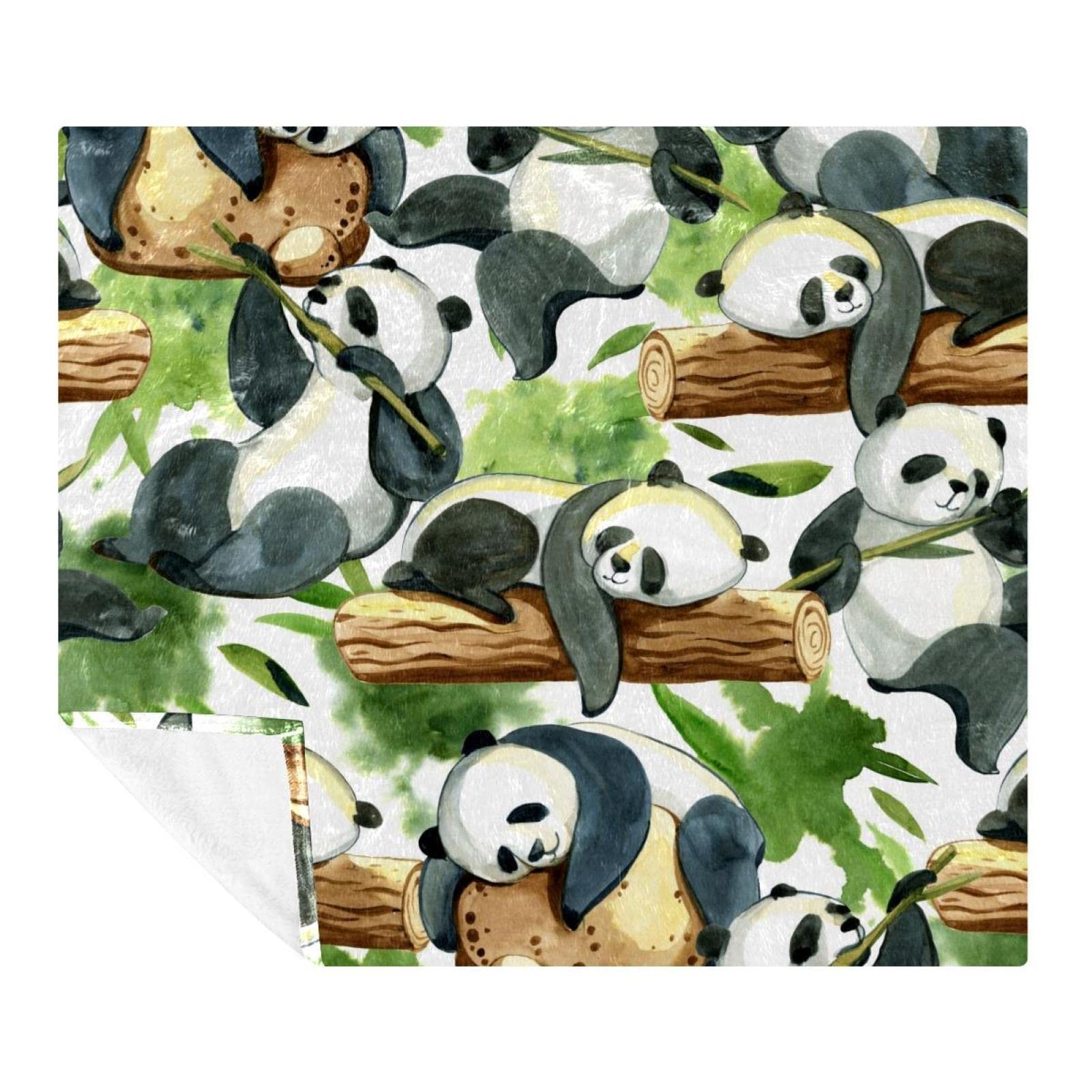 Couverture panda 150x200cm, le cadeau idéal pour adultes et enfants