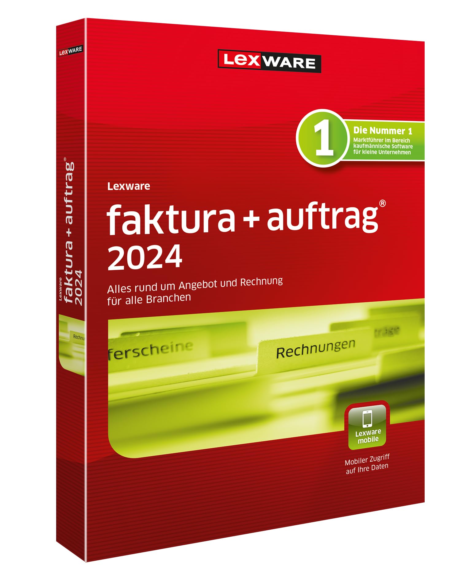 Lexware faktura+auftrag 2024 Basis Minibox (365 Tage) Einfache Auftrags- und Rechnungs-Software