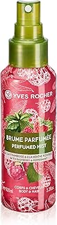 Yves Rocher Nebbia Profumata Lampone e Menta Piperita per Corpo e Capelli 100 ml