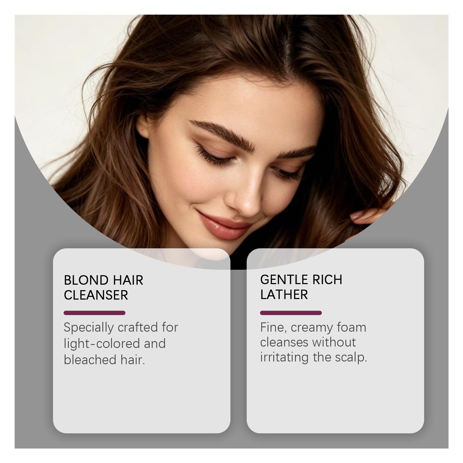 Shampoo for Capelli Biondi | Appositamente formulato for capelli decolorati biondo chiaro(3pcs)