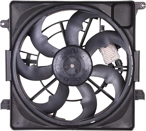 Miniatura 320 de Conjunto de ventilador de refrigeración del radiador del motor de repuesto de equipo original para Chevrolet Cruze 1.4L Auto 2016 OE No. 39012568