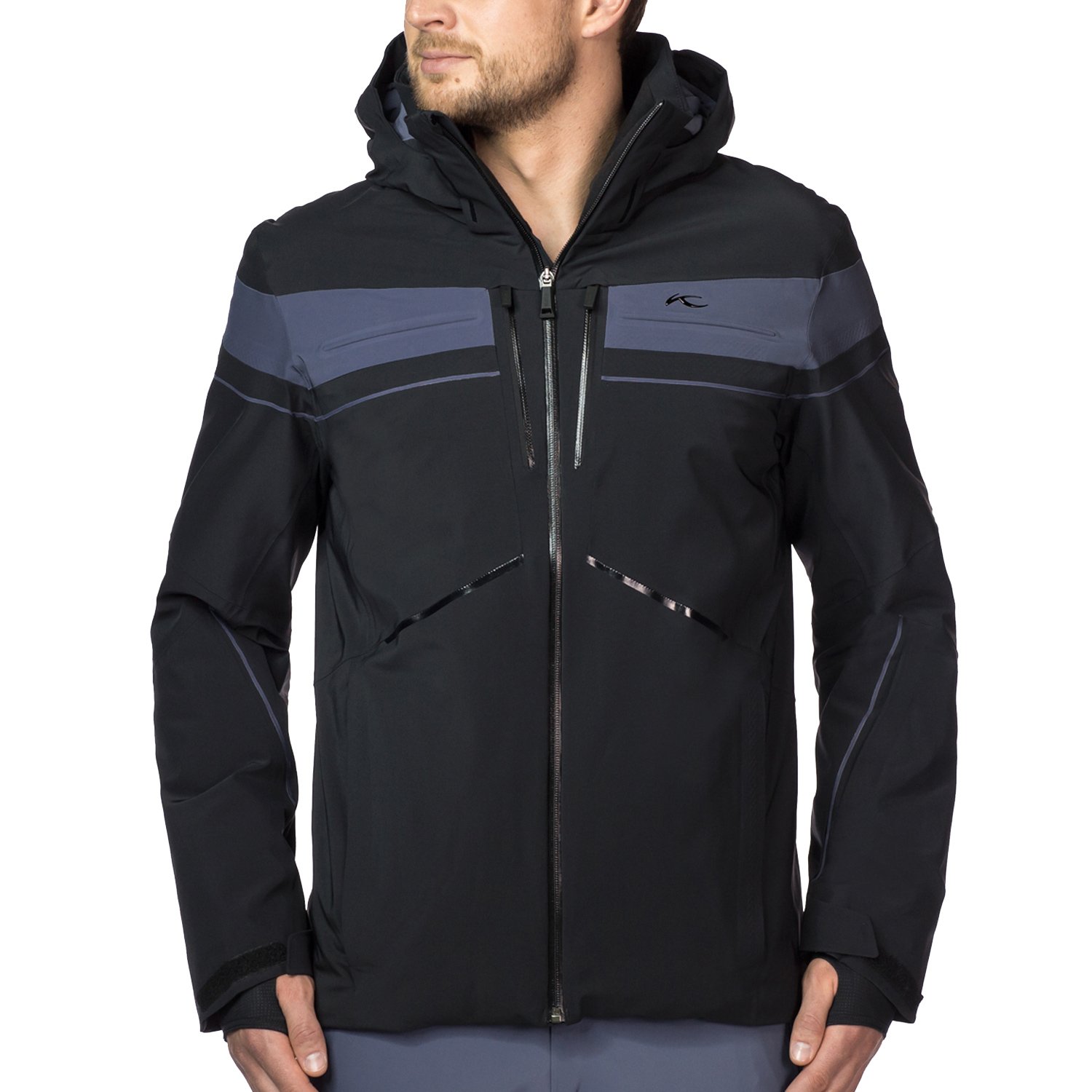Kjus Men Speed Reader Jacket Black - SHMS15-A08BL