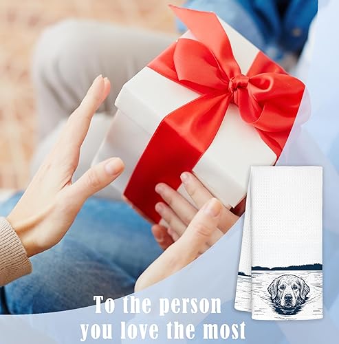 Miniatura 6 de Lake House - Toallas decorativas para platos, divertidas toallas de cocina para perros de lago, regalos de casa de lago, regalos para mamá, toallas