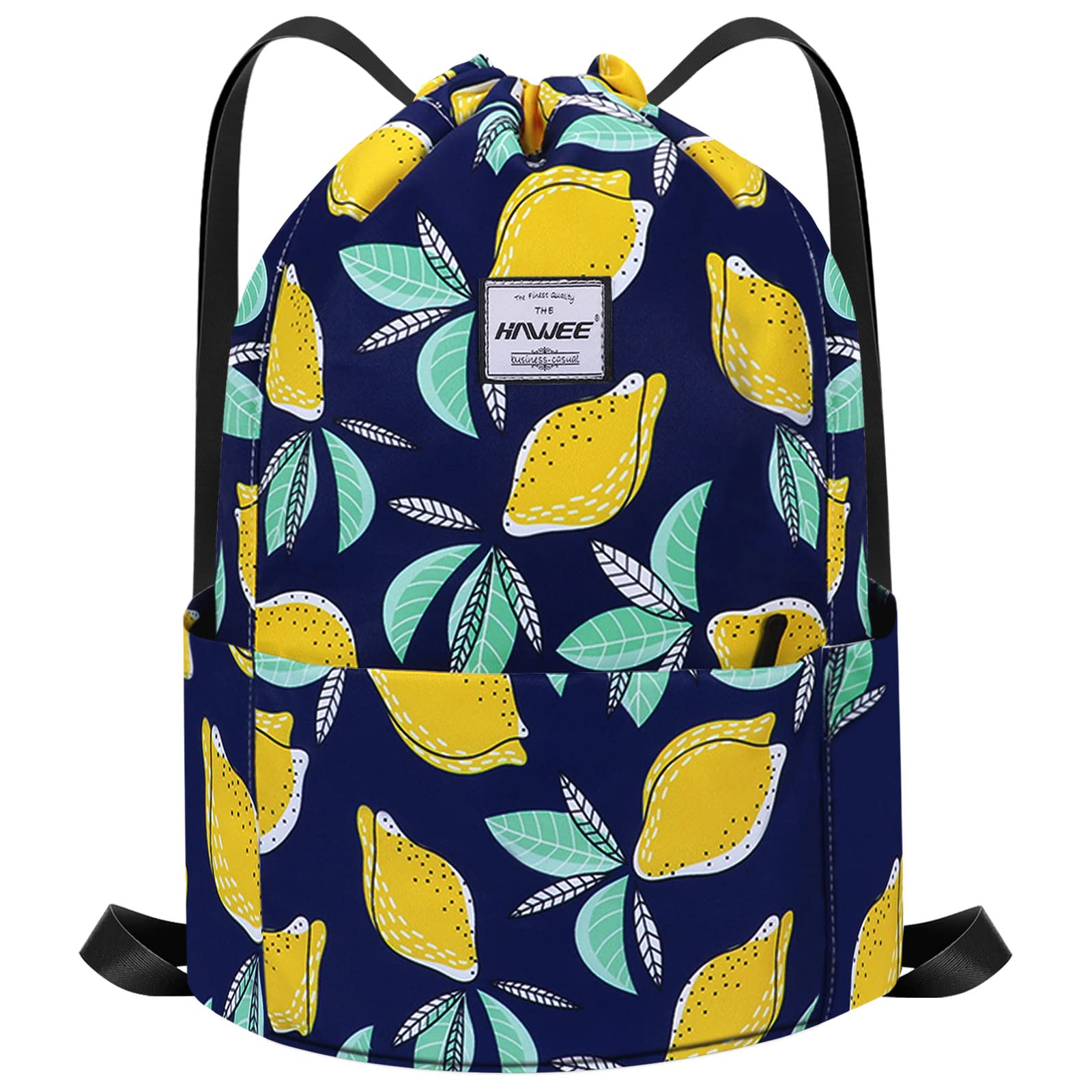 Impermeable Casual Mochila con Cordón Grande Deporte Bolso de Gimnasia Mochila de Cuerda Unisex para Mujer Hombre Vida Cotidiana Aire Libre Yoga Escuela Playa Nadar — view 21