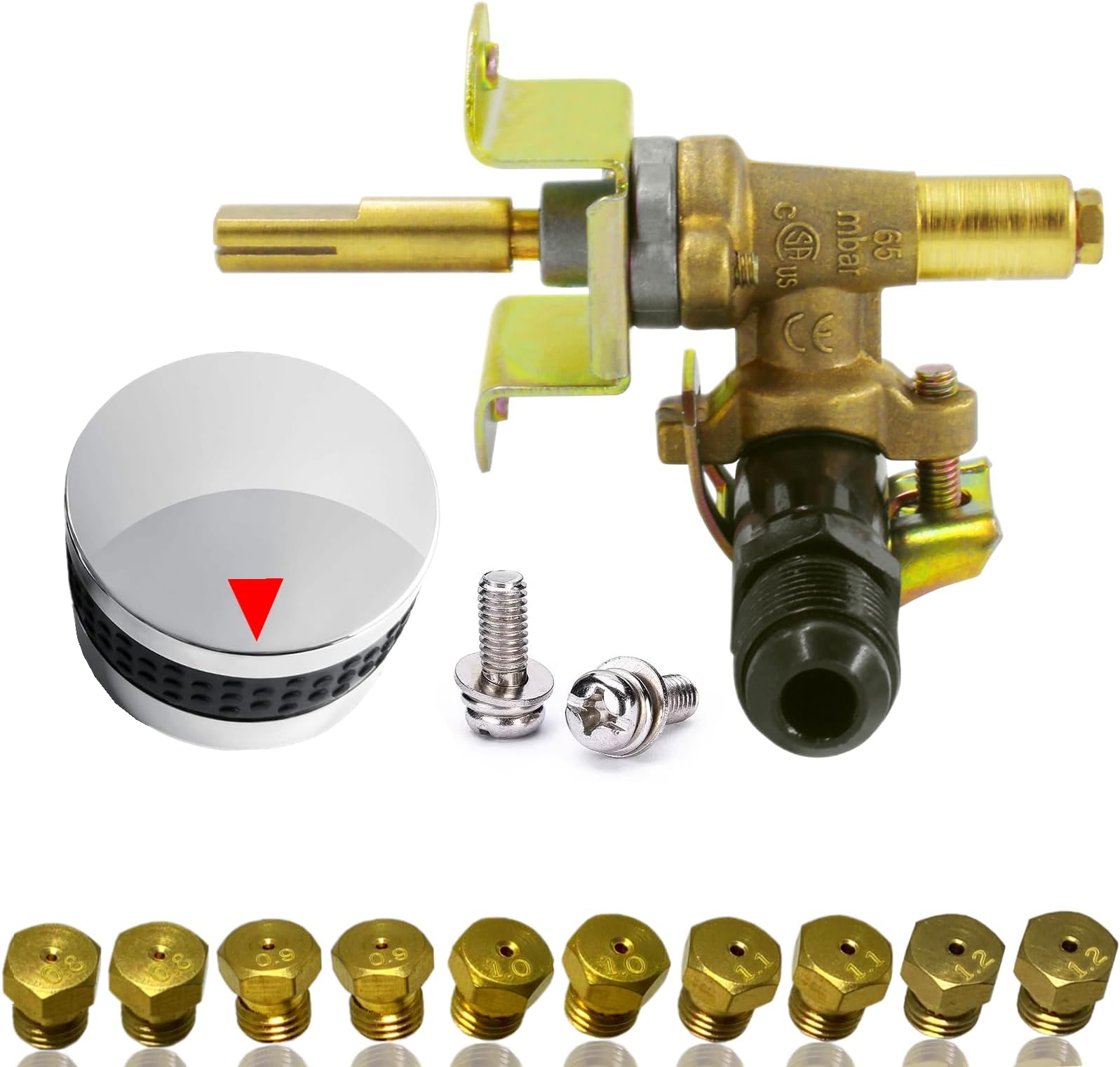 Uniflasy 80476 Gas Grill Valve Regulator For Weber Q2000