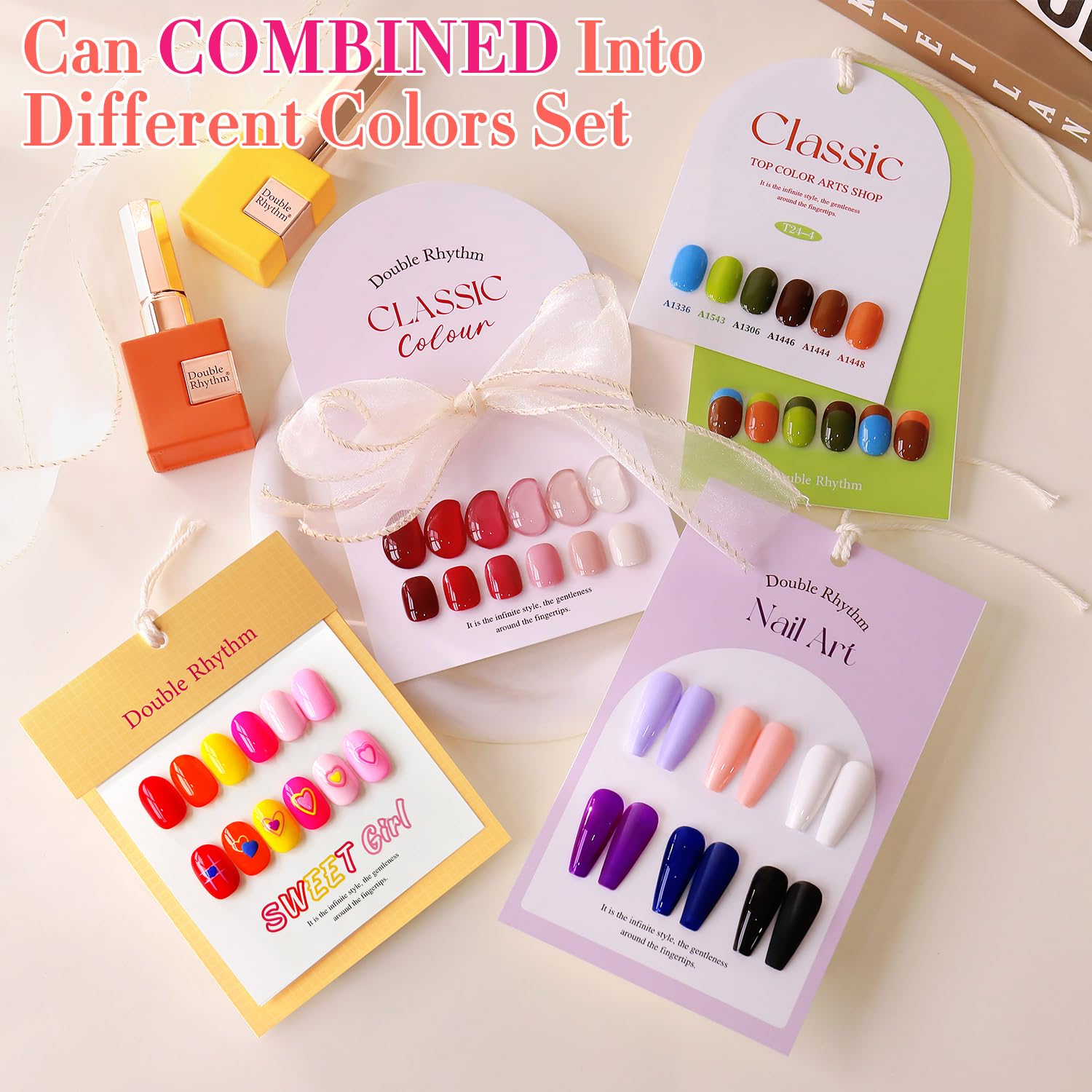 Amazon.com: Double Rhythm 28Pcs 0.5Oz Gel Nail Polish Set Same