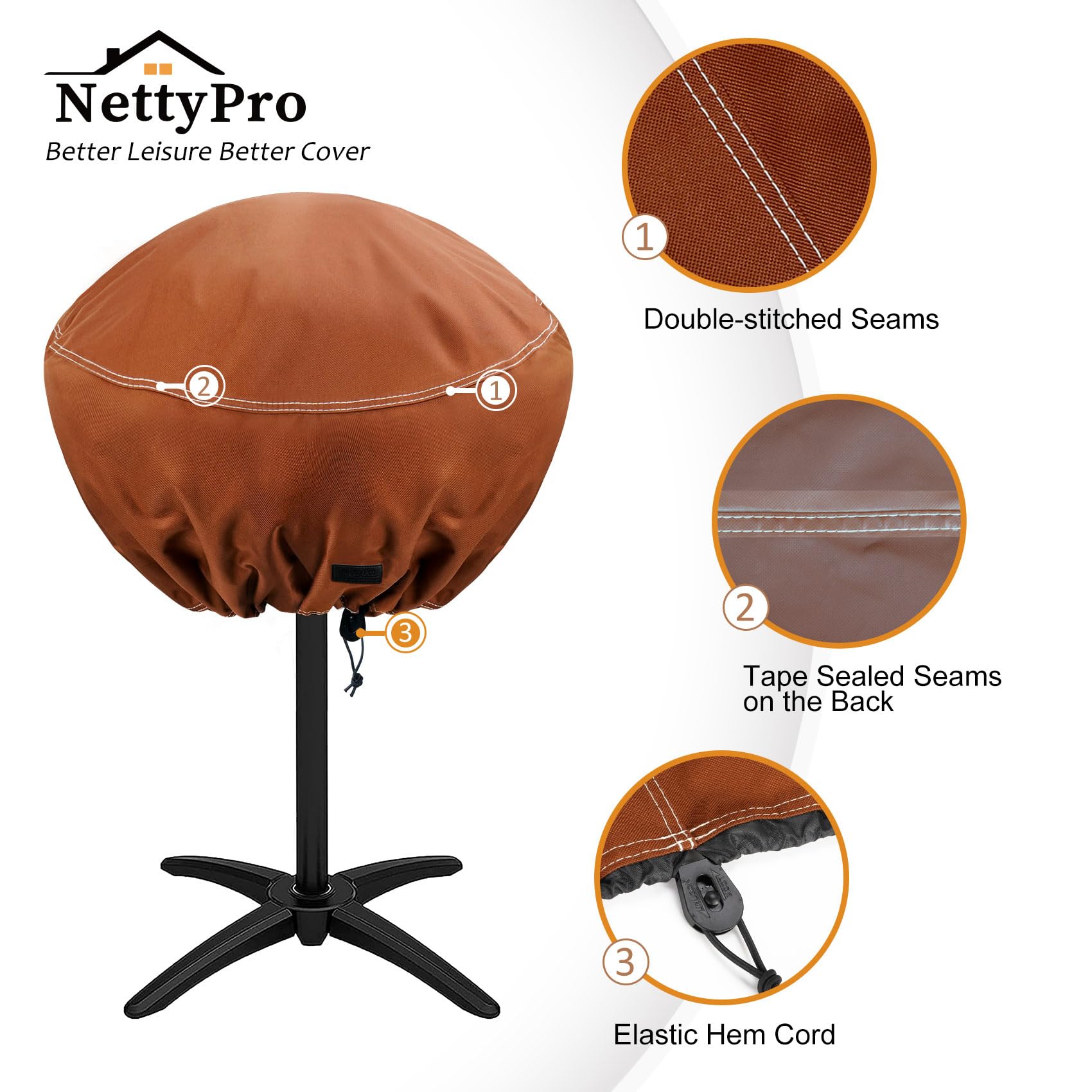 NettyPro Housse De Protection Imperméable Pour Jacuzzi - 218