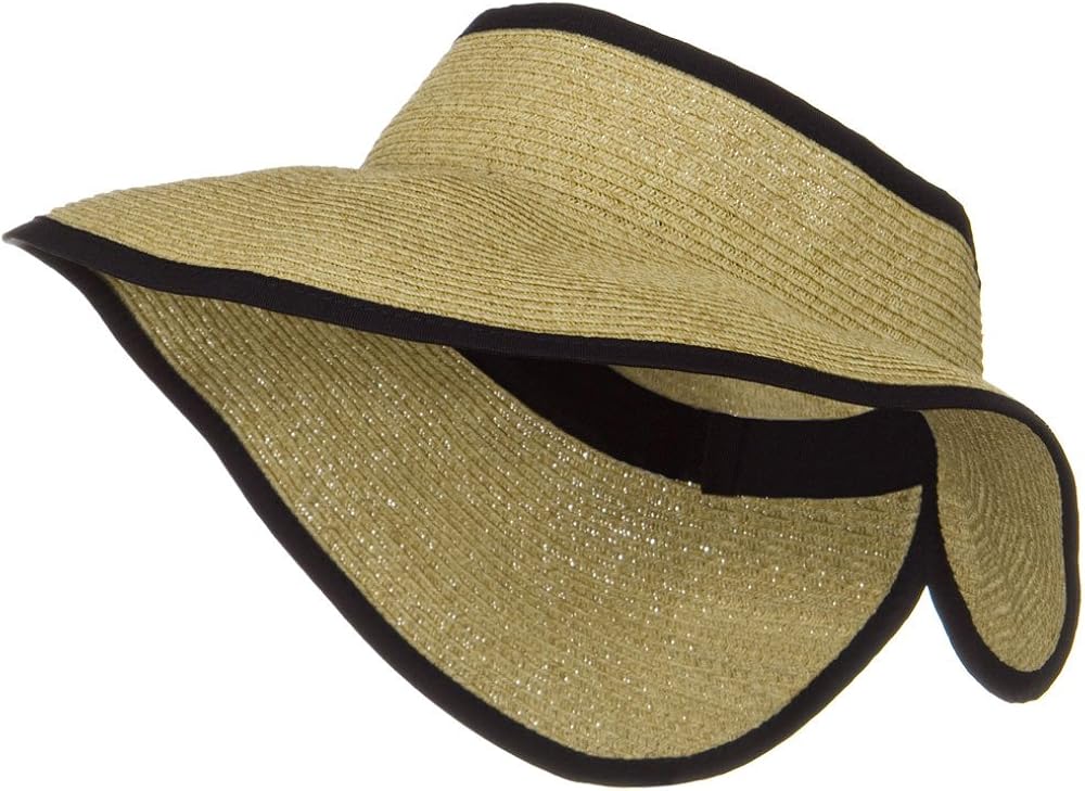 Jeanne Simmons UPF50+ - Visera enrollable de tweed