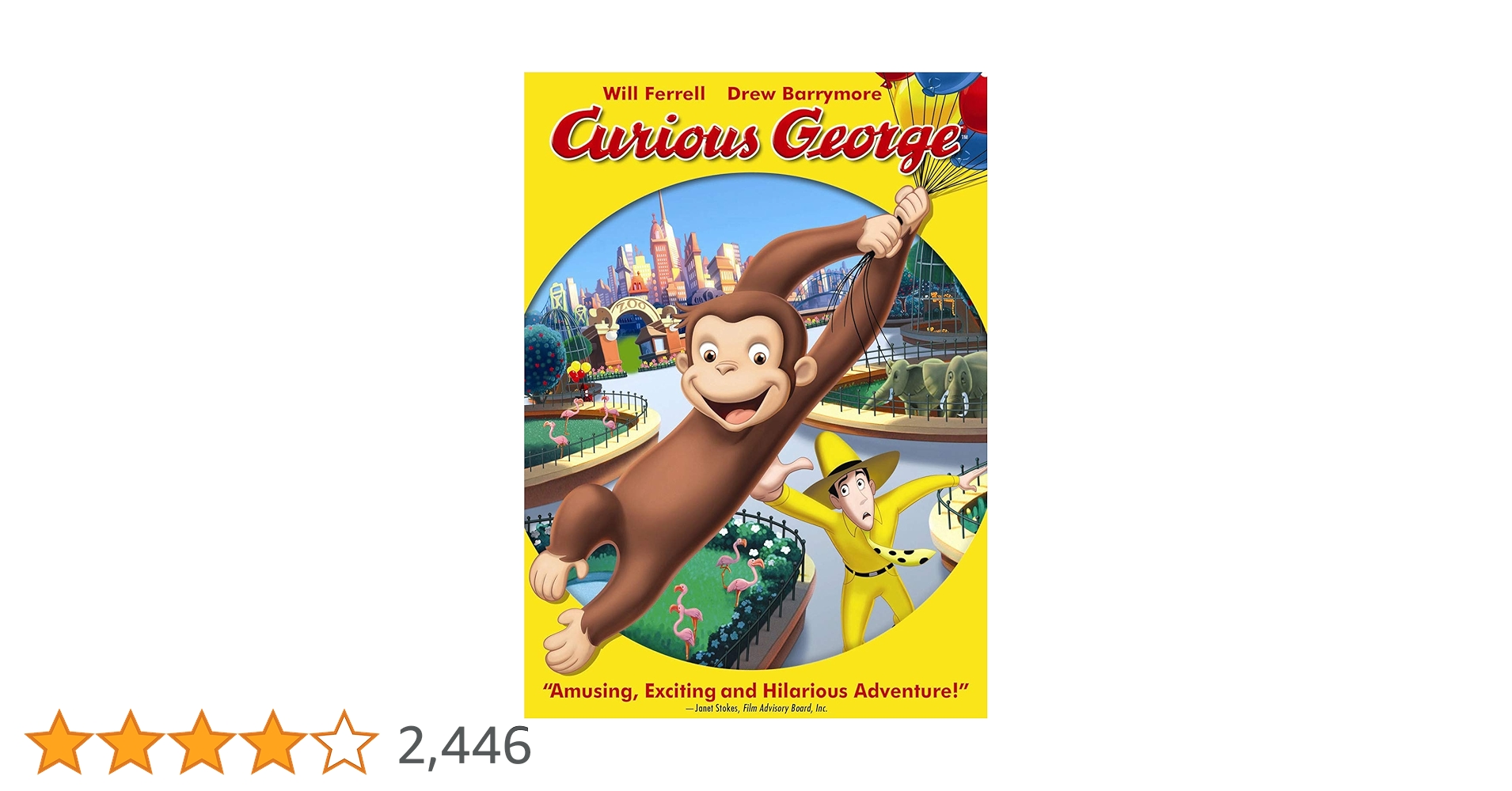Amazon.co.jp: Curious George [2006] (Region 1) (NTSC) [DVD
