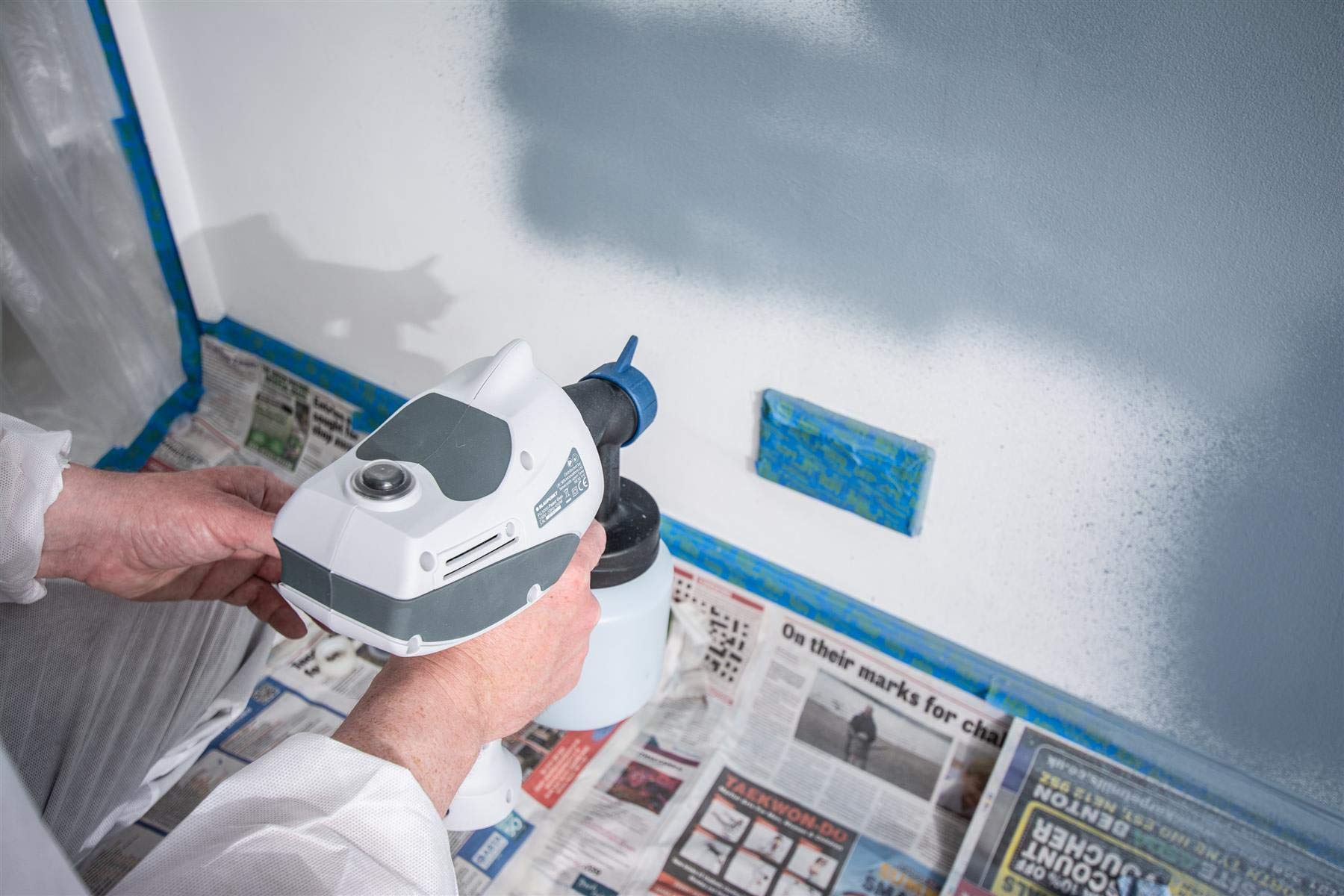 Buy Blaupunkt PG3000 Spray Gun Electric Paint, Powerful Electric