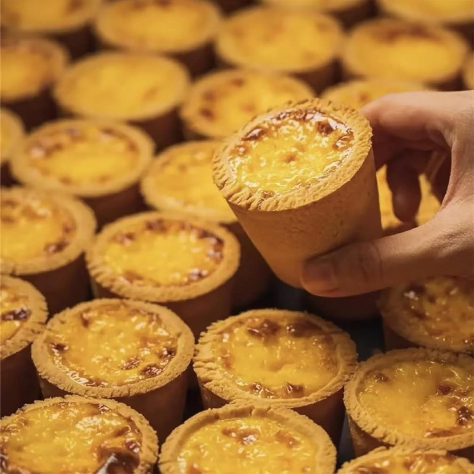 Macchina Manuale Per Pressare Le Crostatine Alluovo, Strumento Per Realizzare Gusci Di Crostata Alla Crema, Antiaderente, Cottura Efficiente, Per Casa, Ristorante, Pasticceria, Sala Da Pranzo