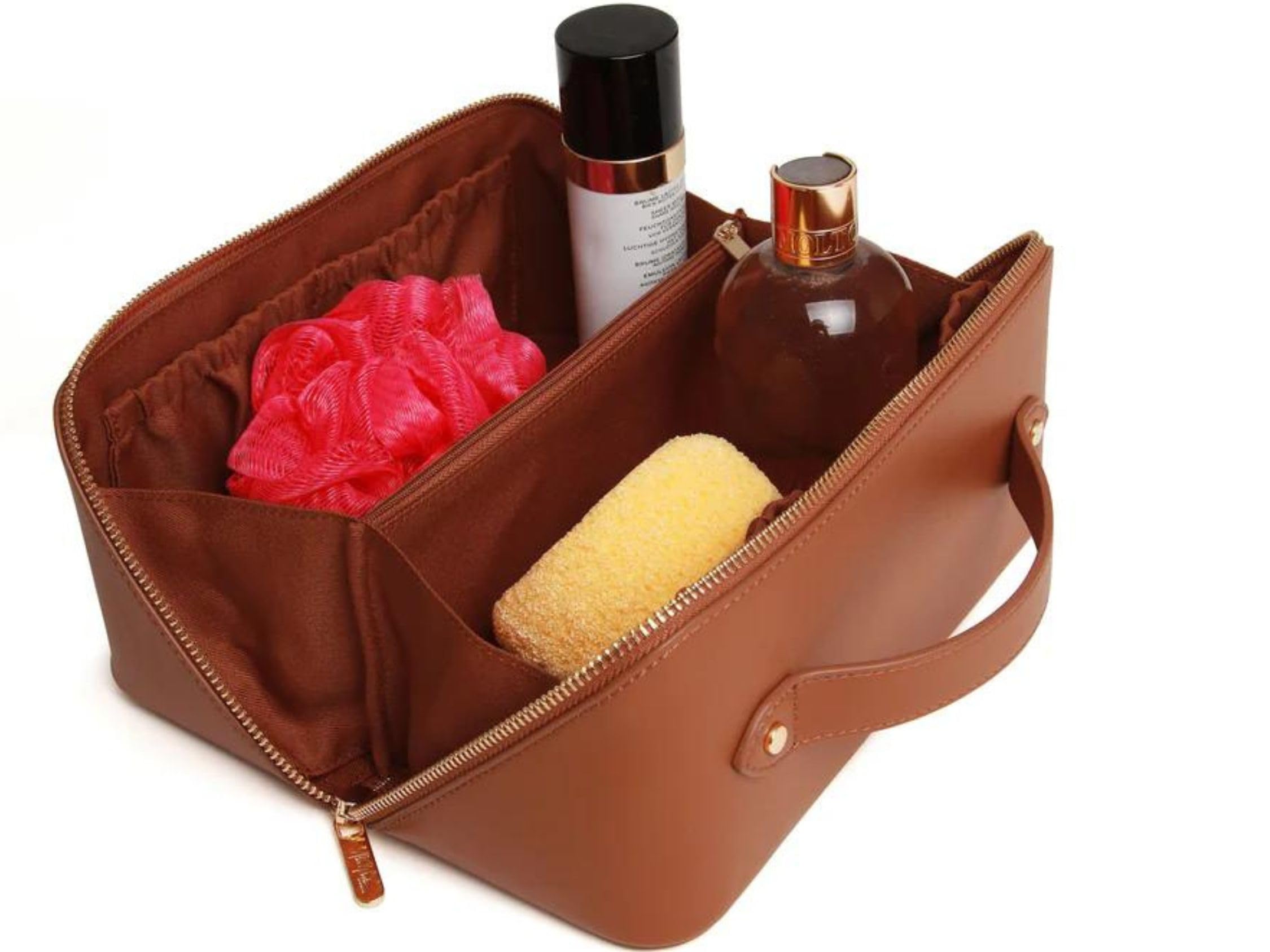 Alice Wheeler Bee Train Case Beauty Concertina Uitvouwen Organizer, Zwart Croc, Uitklapbare trein Beauty Case