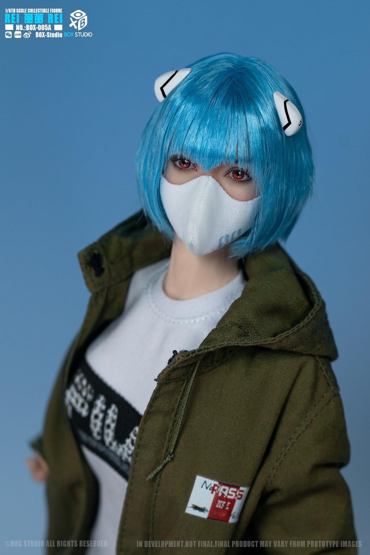 Amazon.co.jp: BOX STUDIO 1/6 Figure, BOX-005A, Movie Character REI