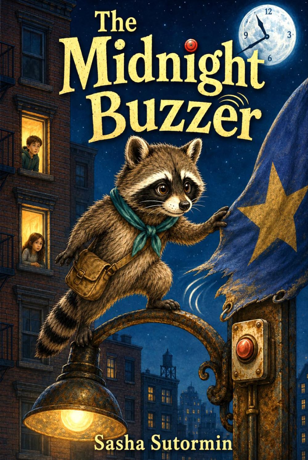 The Midnight Buzzer: Scout the Raccoon Adventures - An interactive power to choose adventure where you say which way the story goes, as every choice helps shape your own ending