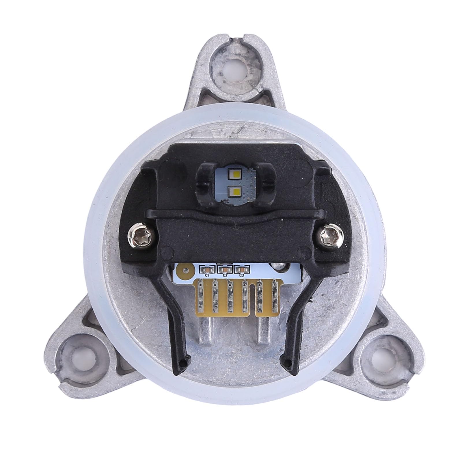 Laueily White Angle Eyes DRL LED Module Ballast Compatible for X3 2016-2021 Replaces 63117466102 Daytime Running Light for Front Left & Right