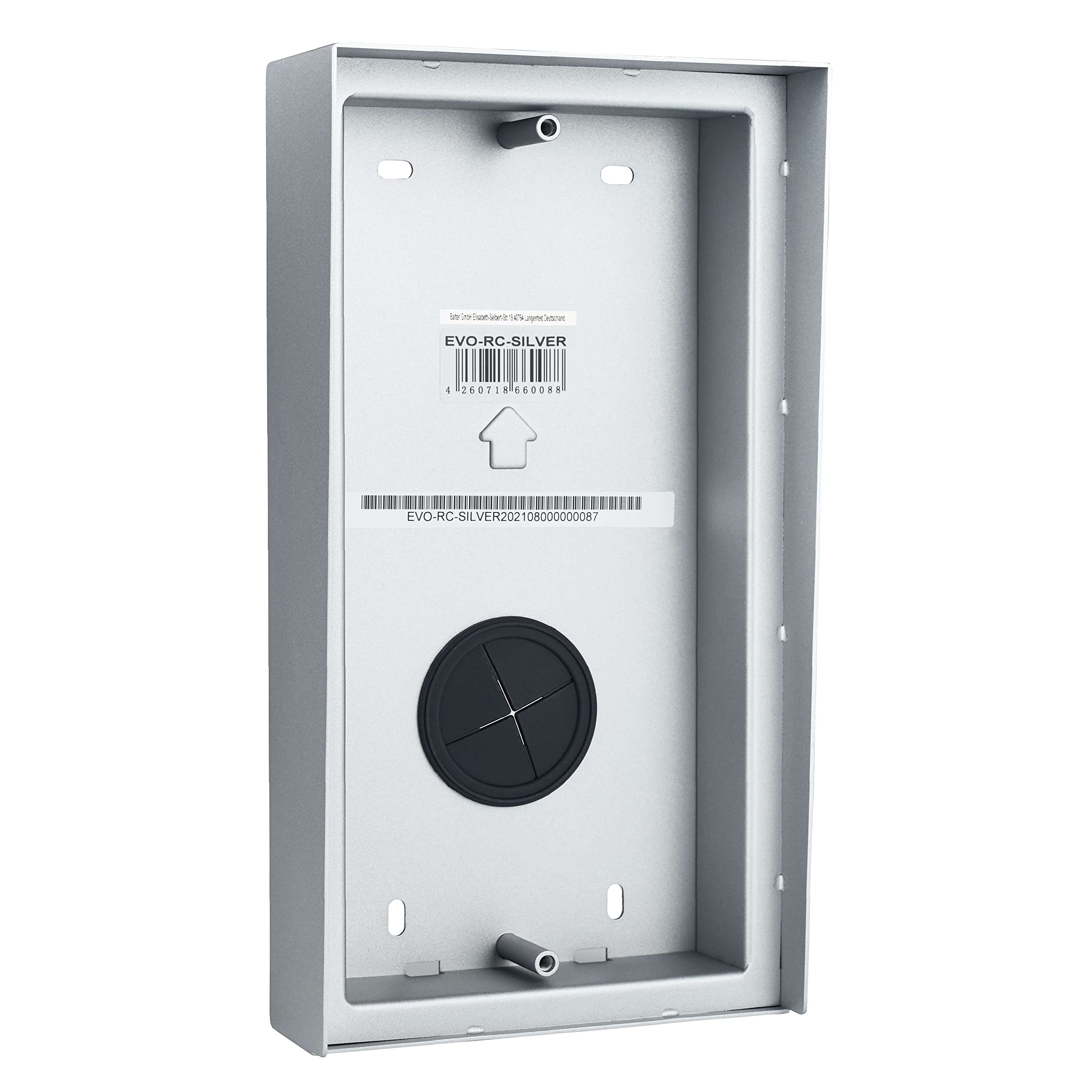 Balter EVO Video Türsprechanlage, 2 x Touchscreen 7 Zoll Monitor, 2-Draht Bus, Türstation für 1 Familienhaus Türklingel, 150° Weitwinkel-Kamera (Zuzatz-Aufputzbox)
