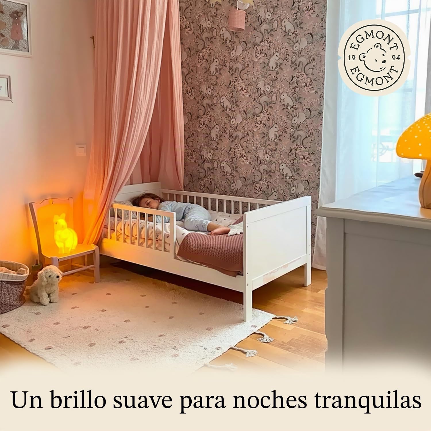 Lámpara conejo blanco - Egmont Toys