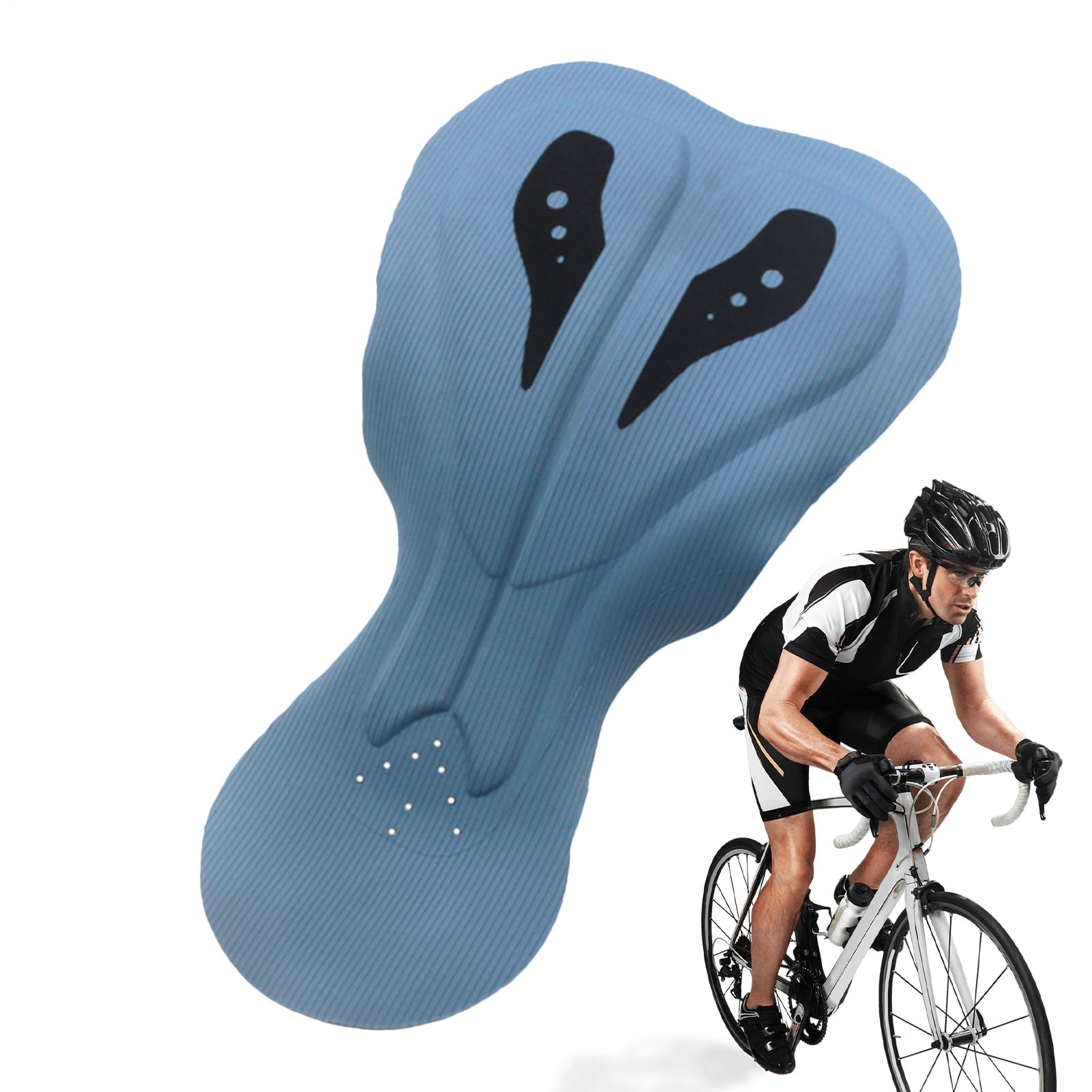 Culotte De Ciclismo con Almohadilla De Gel | Culotte de Ciclismo con Almohadilla de Gel,Acabado Suave Antigolpes y Transpirable para Mujeres Deportivas en Bici, Pantalones y Subpantalones al