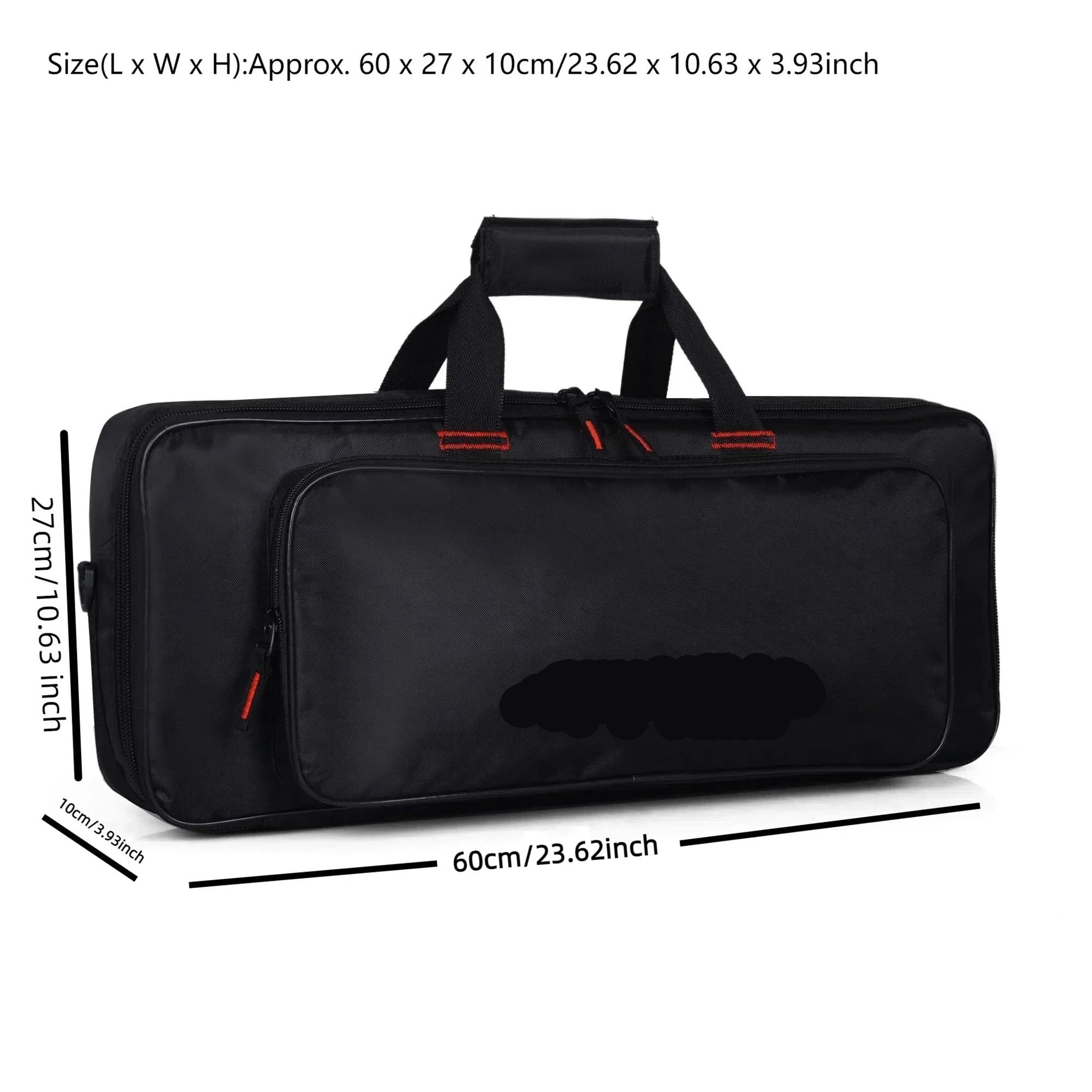 Borsa per Tastiera Borsa da trasporto for tastiera a 37 tasti Oxford Custodia impermeabile for midi for con 60 x27x10cm 23,62x10,63 x3,93